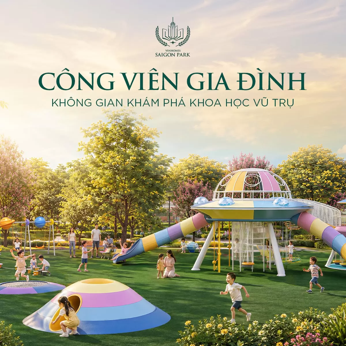 Galaxy Park - Cả vũ trụ Thiên Văn, ngay trong khu nhà mình