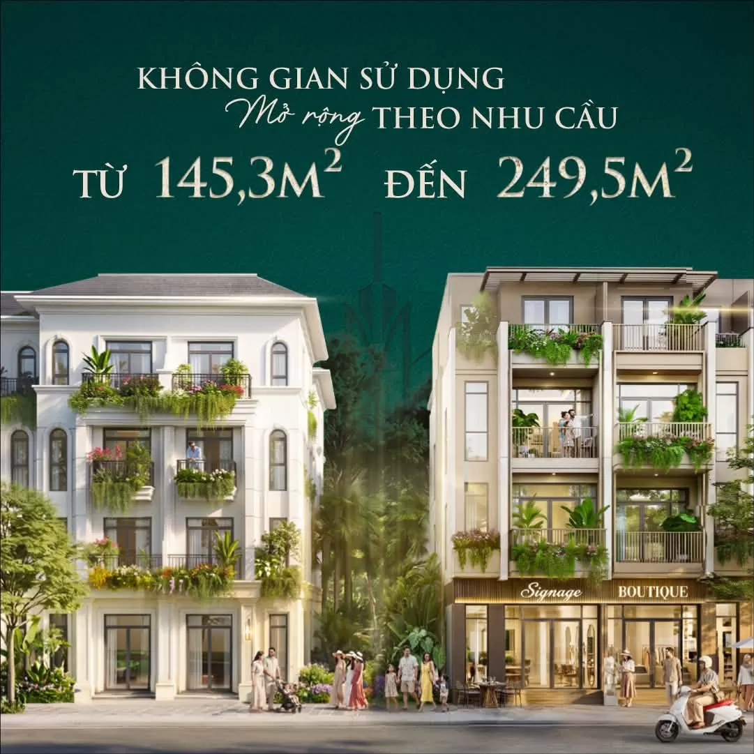 Nhà phố Liền kề The Parkville Collection