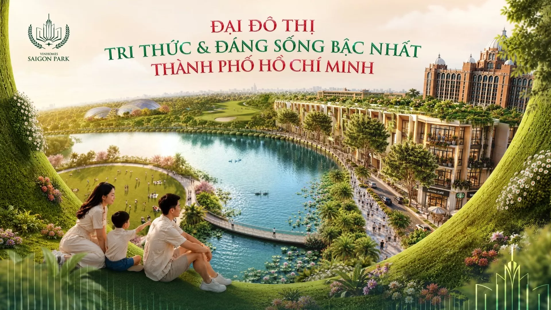 Đại đô thị tri thức và đáng sống bậc nhất Thành phố Hồ Chí Minh
