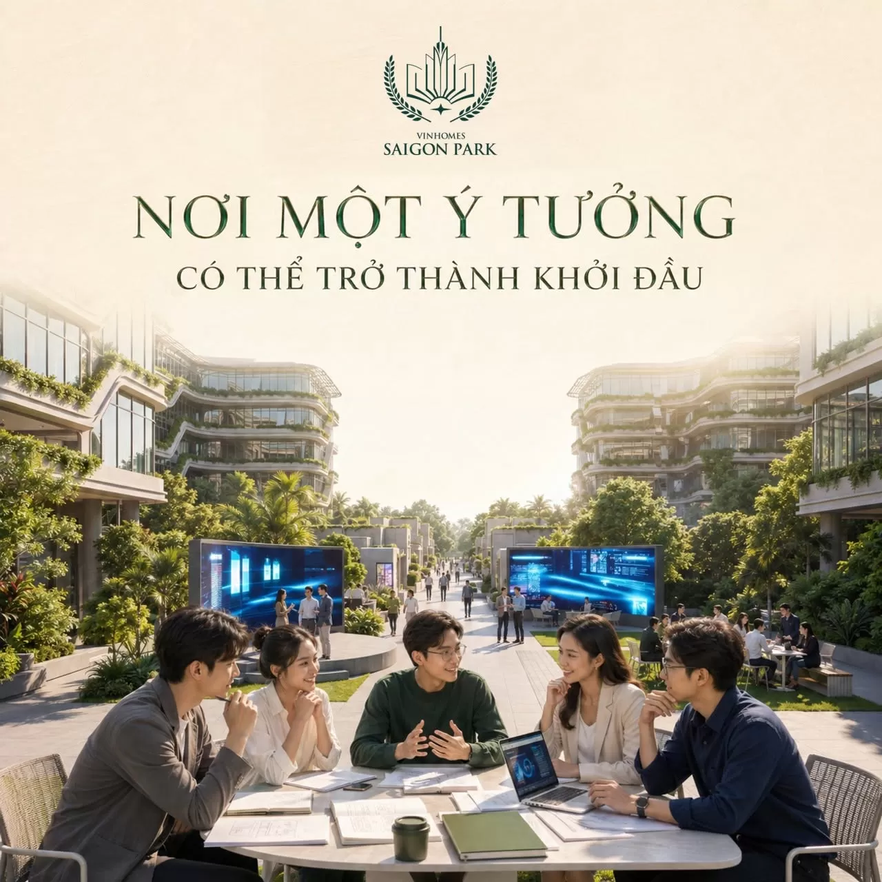 Về Saigon Park - Sống một tương lai mới