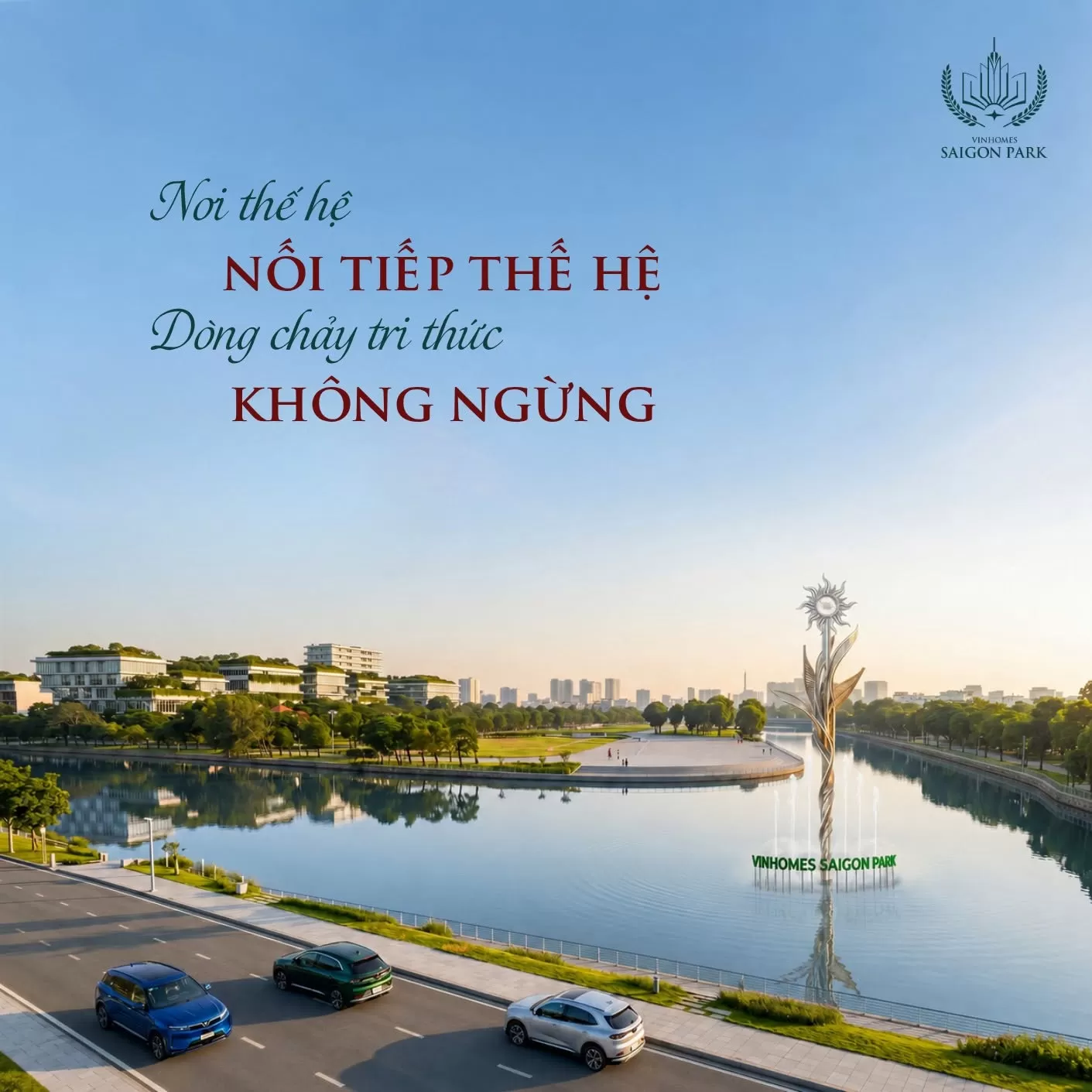 Vinhomes Saigon Park - Nơi trí thức trở thành nền tảng của sự phát triển