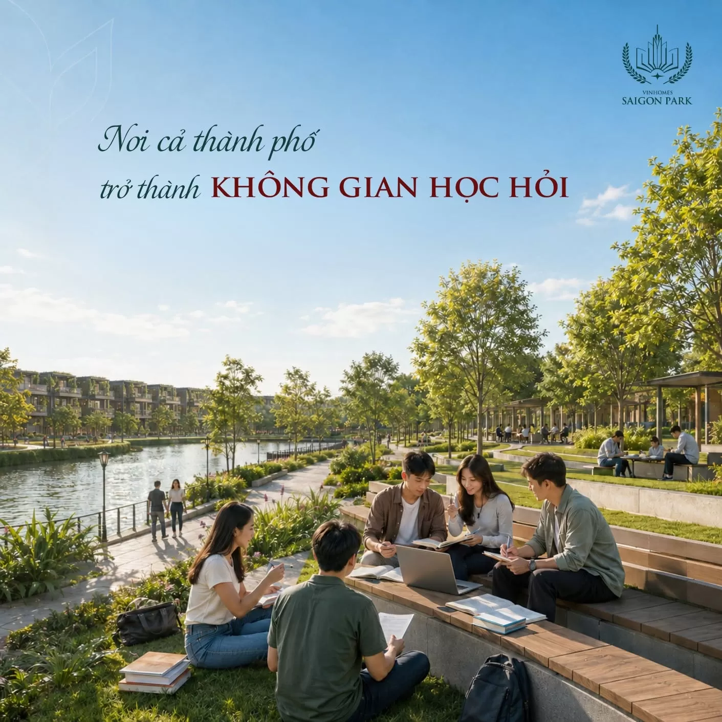 Vinhomes Saigon Park - Nơi trí thức trở thành nền tảng của sự phát triển
