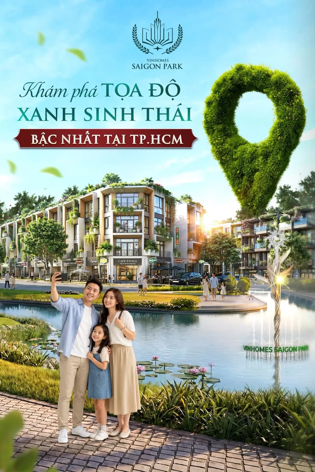 Khám phá tọa độ xanh sinh thái bậc nhất tại TP.HCM: Vinhomes Sài Gòn Park