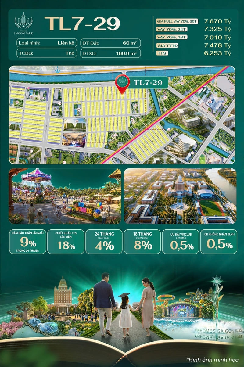 Liền kề Vinhomes S&agrave;i G&ograve;n Park căn 5