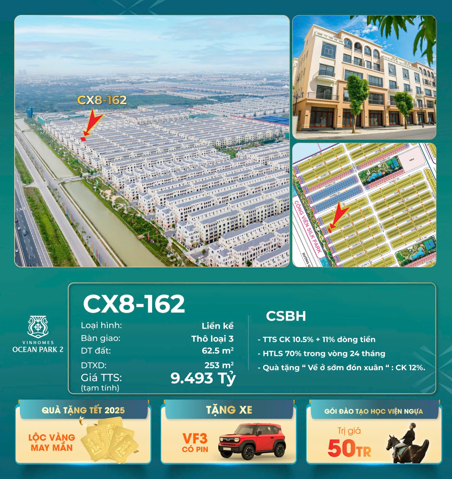 Tổng hợp quỹ căn độc quyền dự án Vinhomes Ocean Park 2