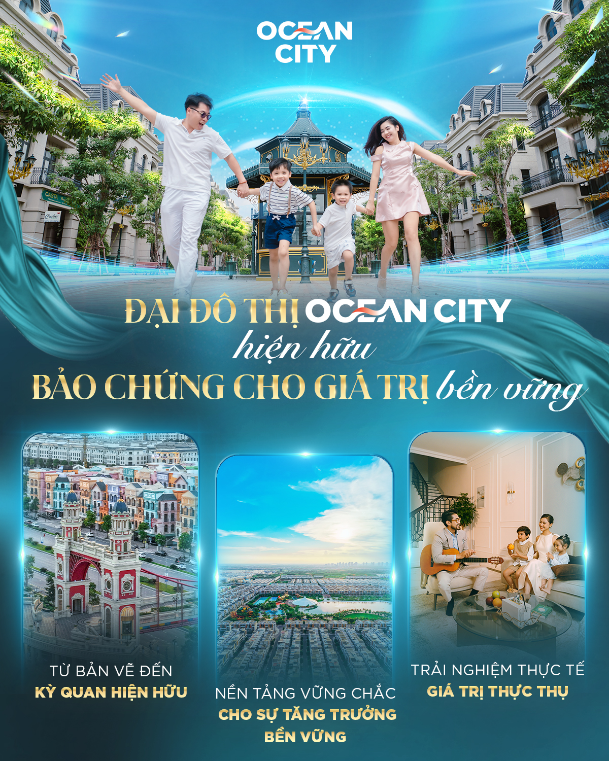 Đại đô thị Ocean City hiện hữu - Nền tảng của giá trị bền vững