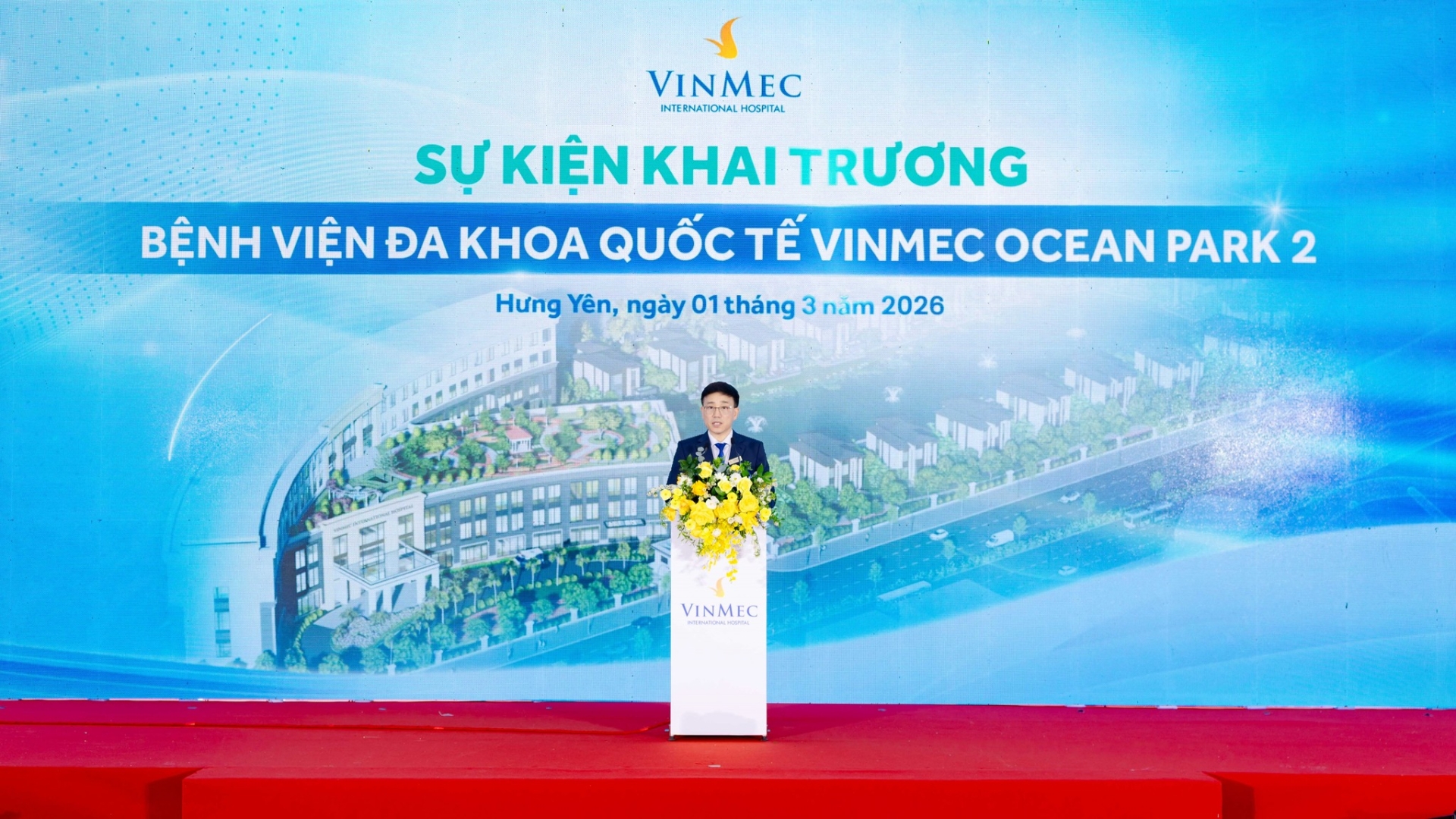 Bệnh viện đa khoa quốc tế Vinmec Ocean Park 2 chính thức khai trương và đi vào hoạt động