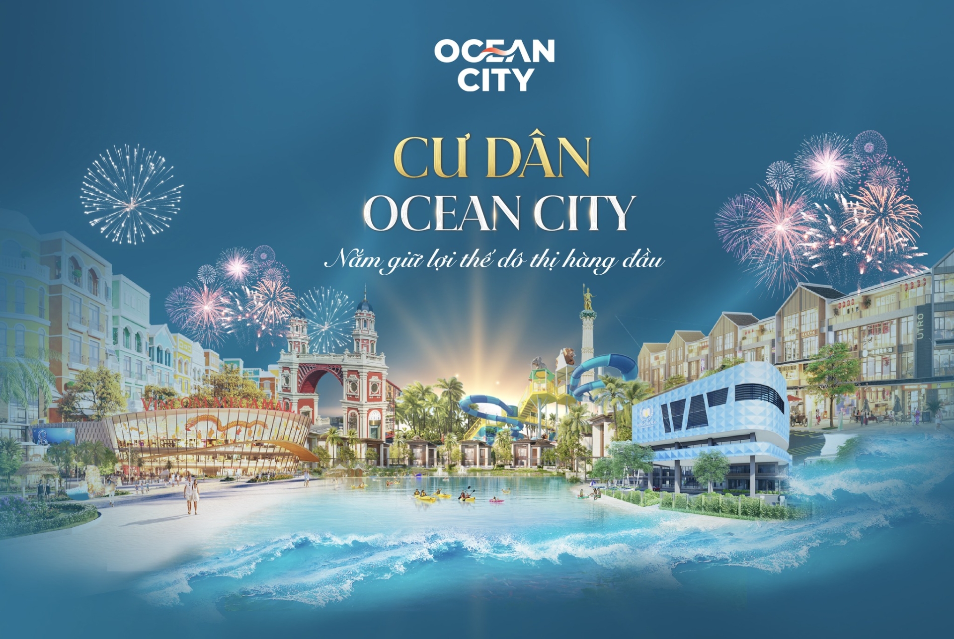 Trở thành cư dân Ocean City: Nắm giữ lợi thế từ đô thị hàng đầu