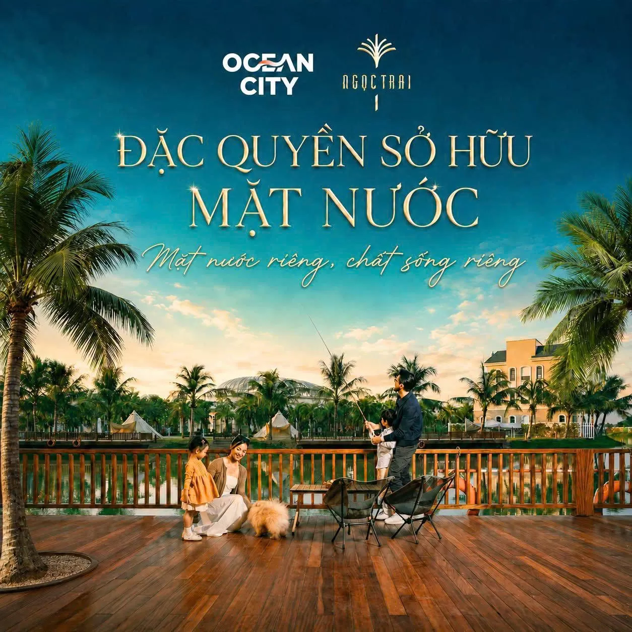Ngọc Trai - Đặc quyền sở hữu mặt nước tại Ocean City