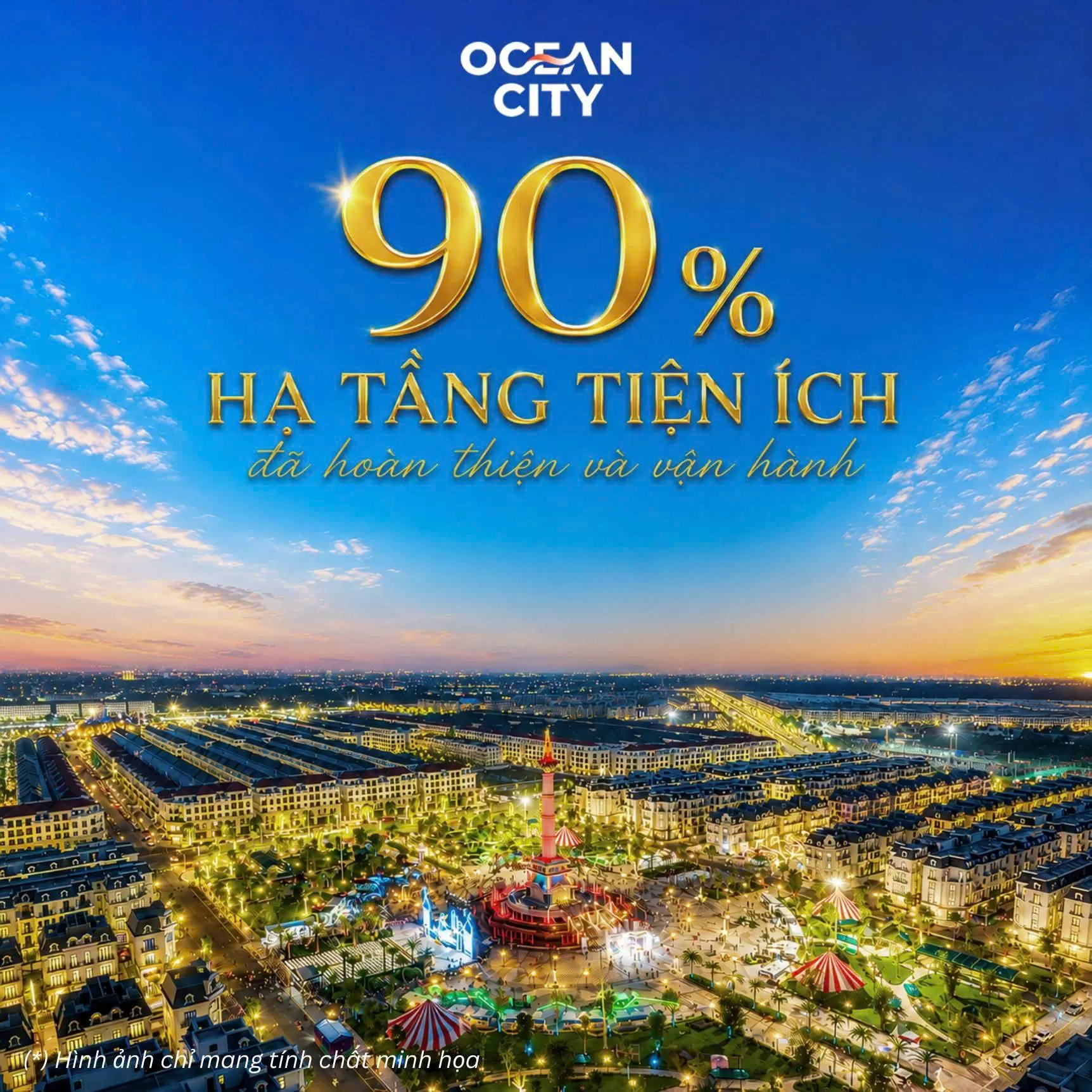 Ocean City - Điểm tụ của gần 150.000 cư dân tinh hoa tương lai