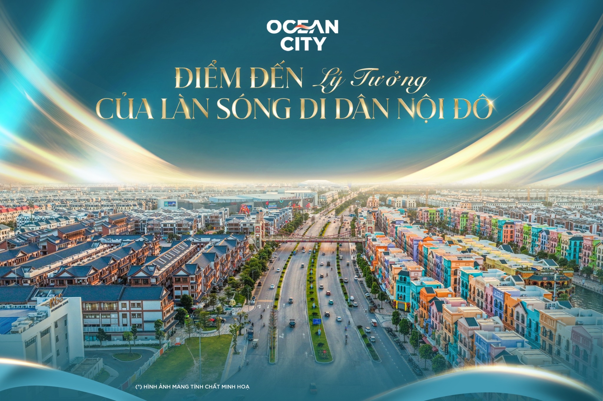 Ocean City - Điểm đến lý tưởng của làn sóng di dân nội đô