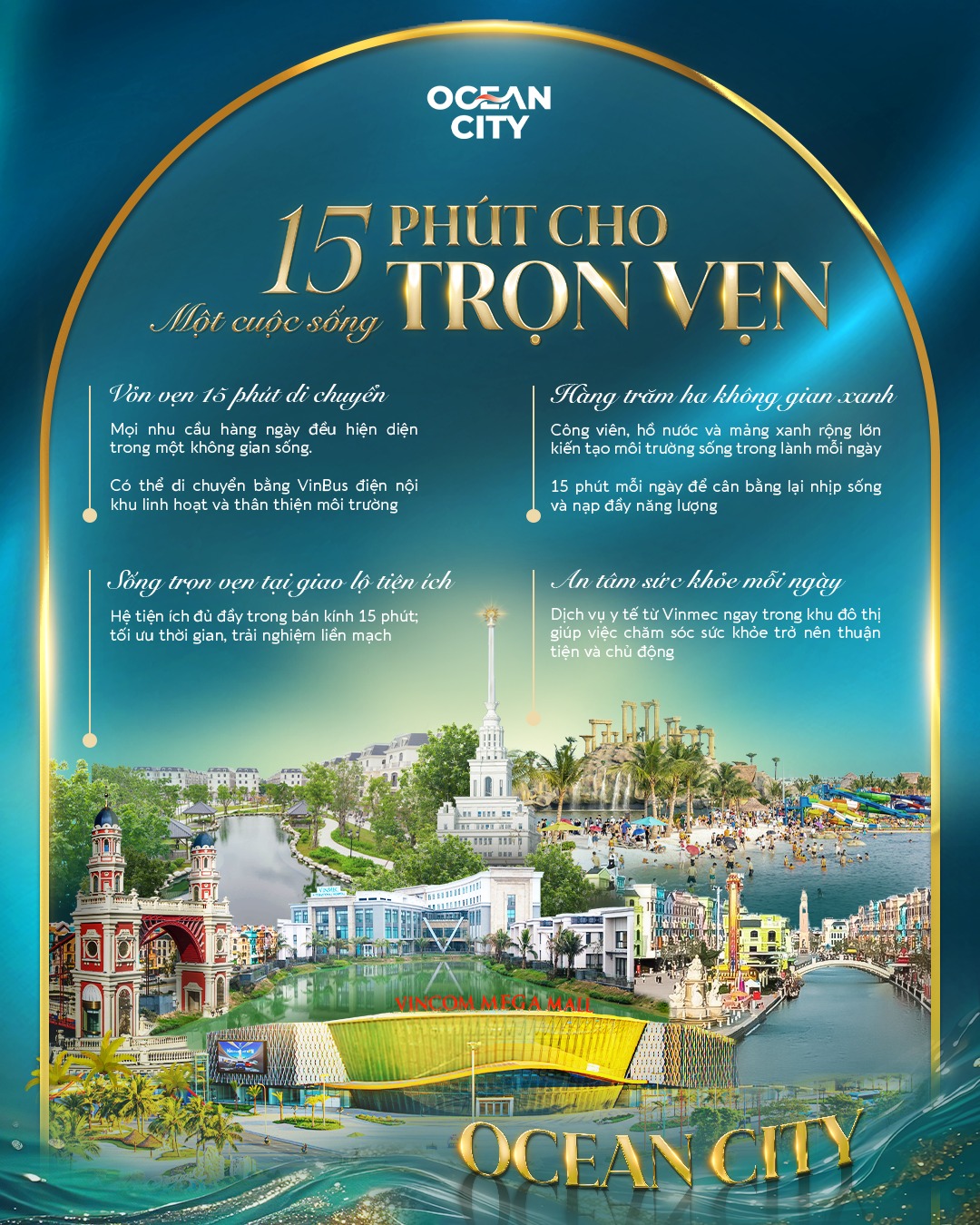 Ocean City: 15 phút cho một cuộc sống trọn vẹn