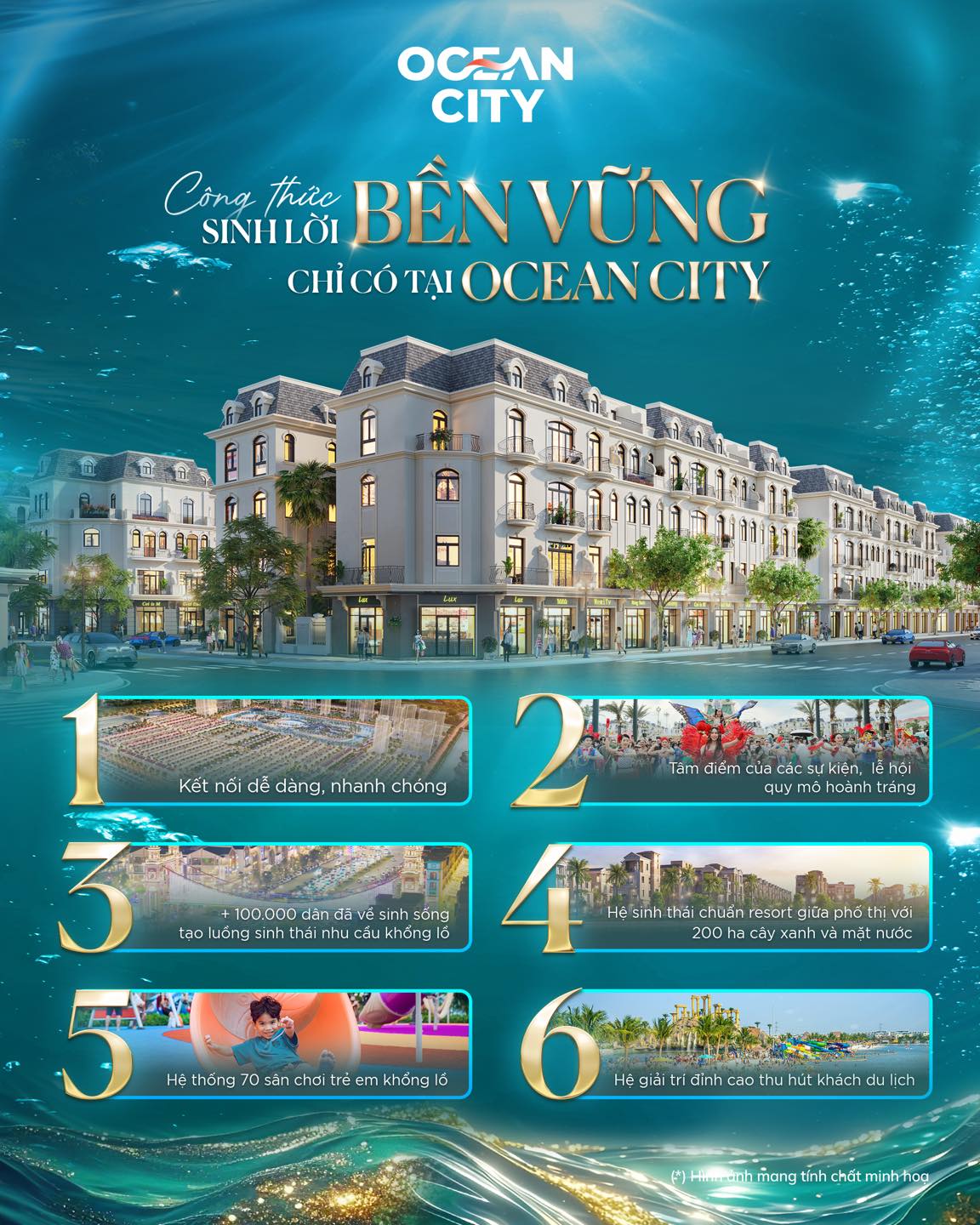 Công thức sinh lời bền vững chỉ có tại Ocean City