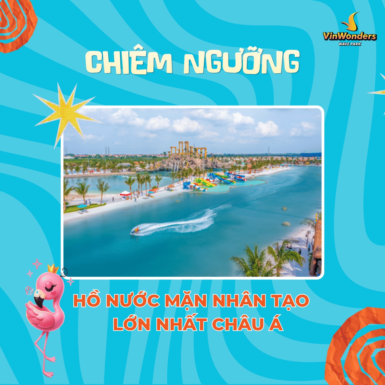 Đi biển không cần nghỉ phép, chỉ cần đi VinWonders Wave Park