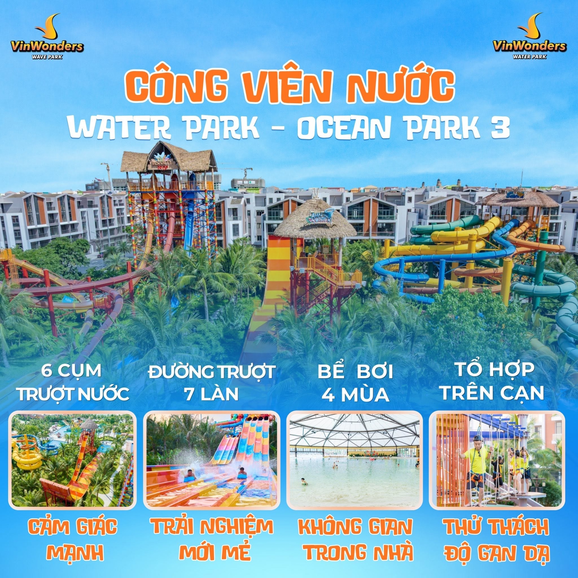 Cư dân Vinhomes hè này quá lời: Miễn phí vào cửa, bạn bè giảm đến 50%