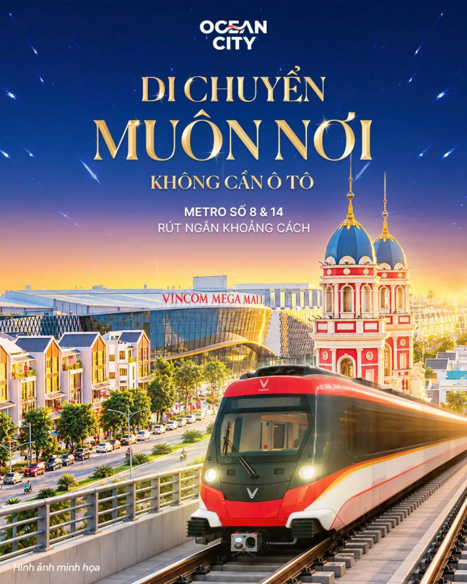 Ocean City - Đi muôn nơi, không cần ôtô