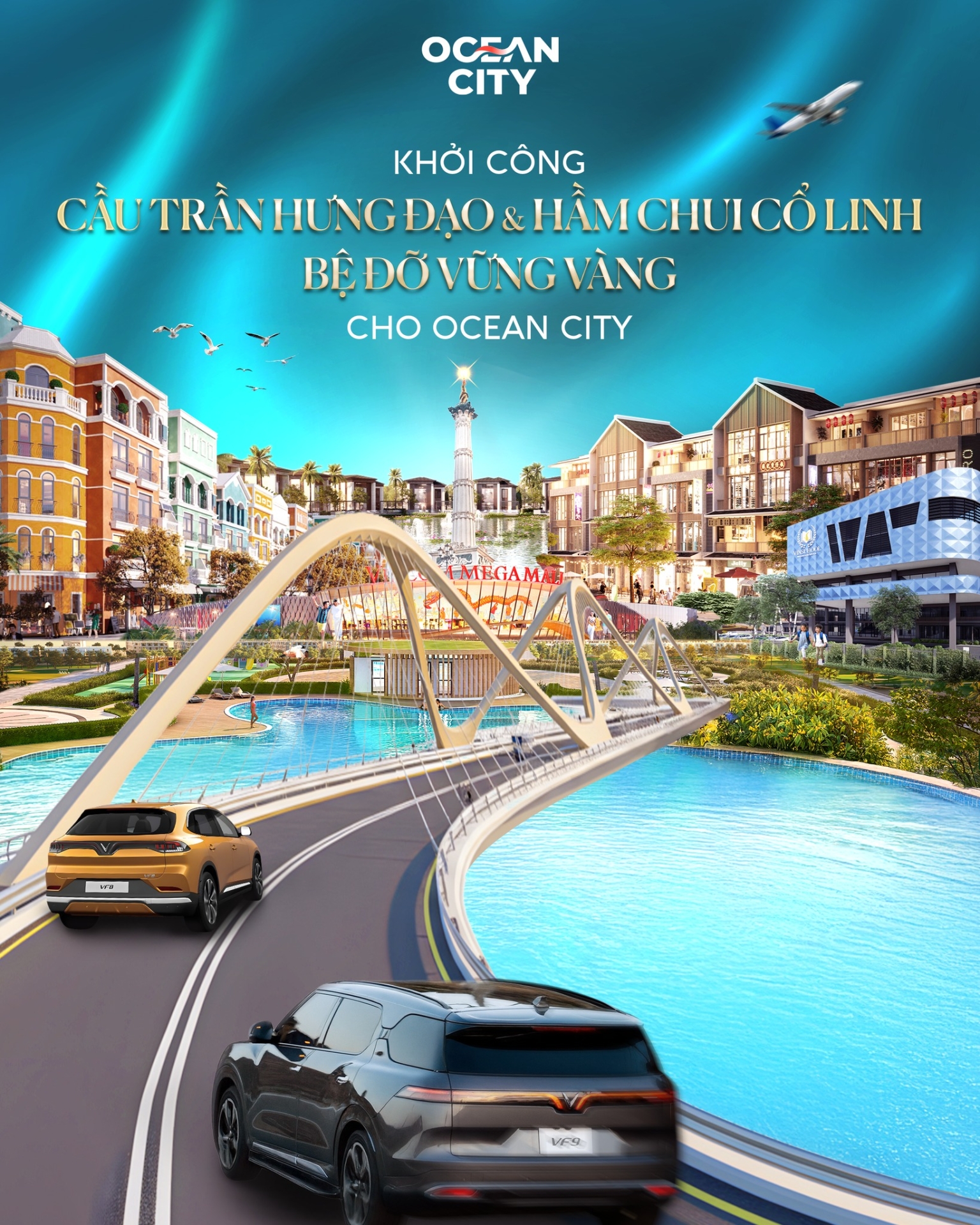 Khởi công loạt hạ tầng trọng điểm - Bệ đỡ vững vàng cho Ocean City