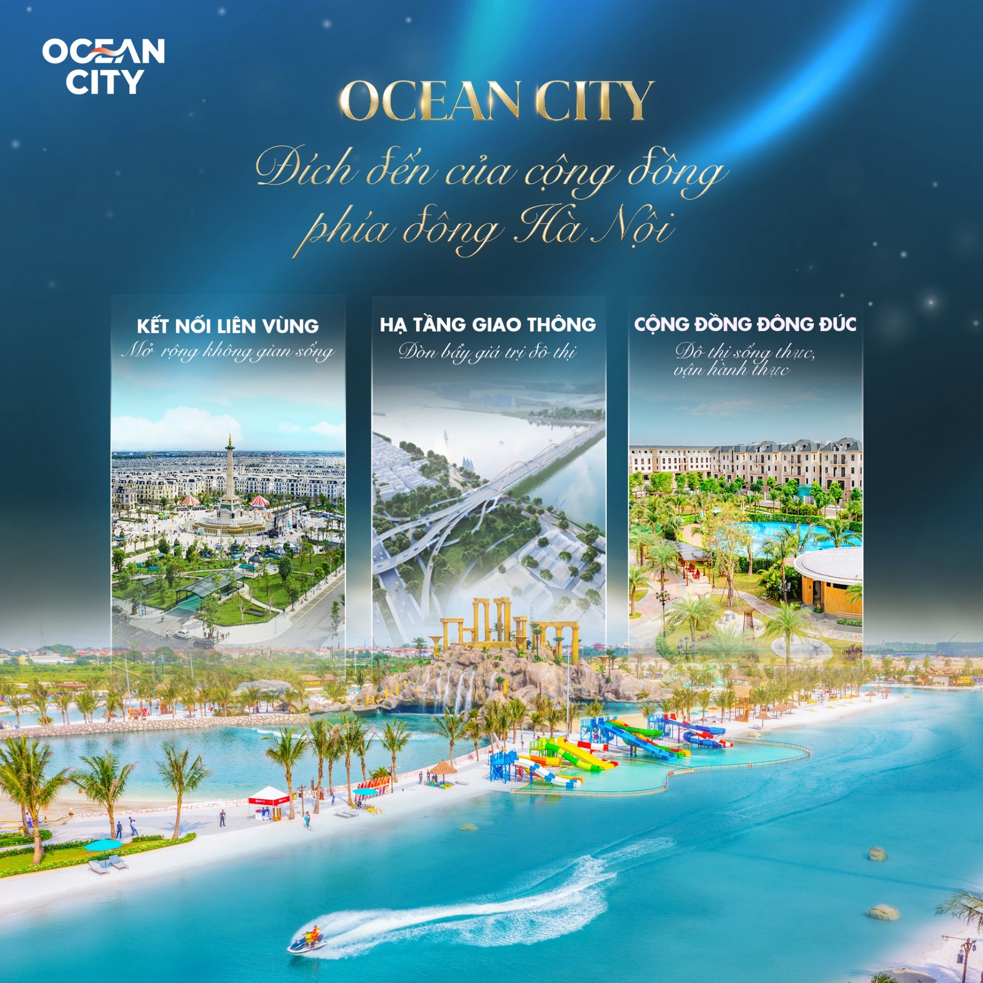 [Bất Động Sản 68 - batdongsan68.vn] Vinhomes Ocean Park 2 - Vinhomes Ocean Park 3: Sở hữu vị tr&iacute; chiến lược trong trục ph&aacute;t triển trọng điểm ph&iacute;a Đ&ocirc;ng Thủ đ&ocirc;, Ocean City kh&ocirc;ng chỉ l&agrave; một đại đ&ocirc; thị quy m&ocirc; lớn &ndash; m&agrave; đang dần định h&igrave;nh trở th&agrave;nh đ&iacute;ch đến an cư của cộng đồng cư d&acirc;n hiện đại, năng động v&agrave; tinh hoa. Nơi hội tụ chuẩn mực sống mới, kết nối to&agrave;n diện v&agrave; tiềm năng gia tăng gi&aacute; trị bền vững theo thời gian.