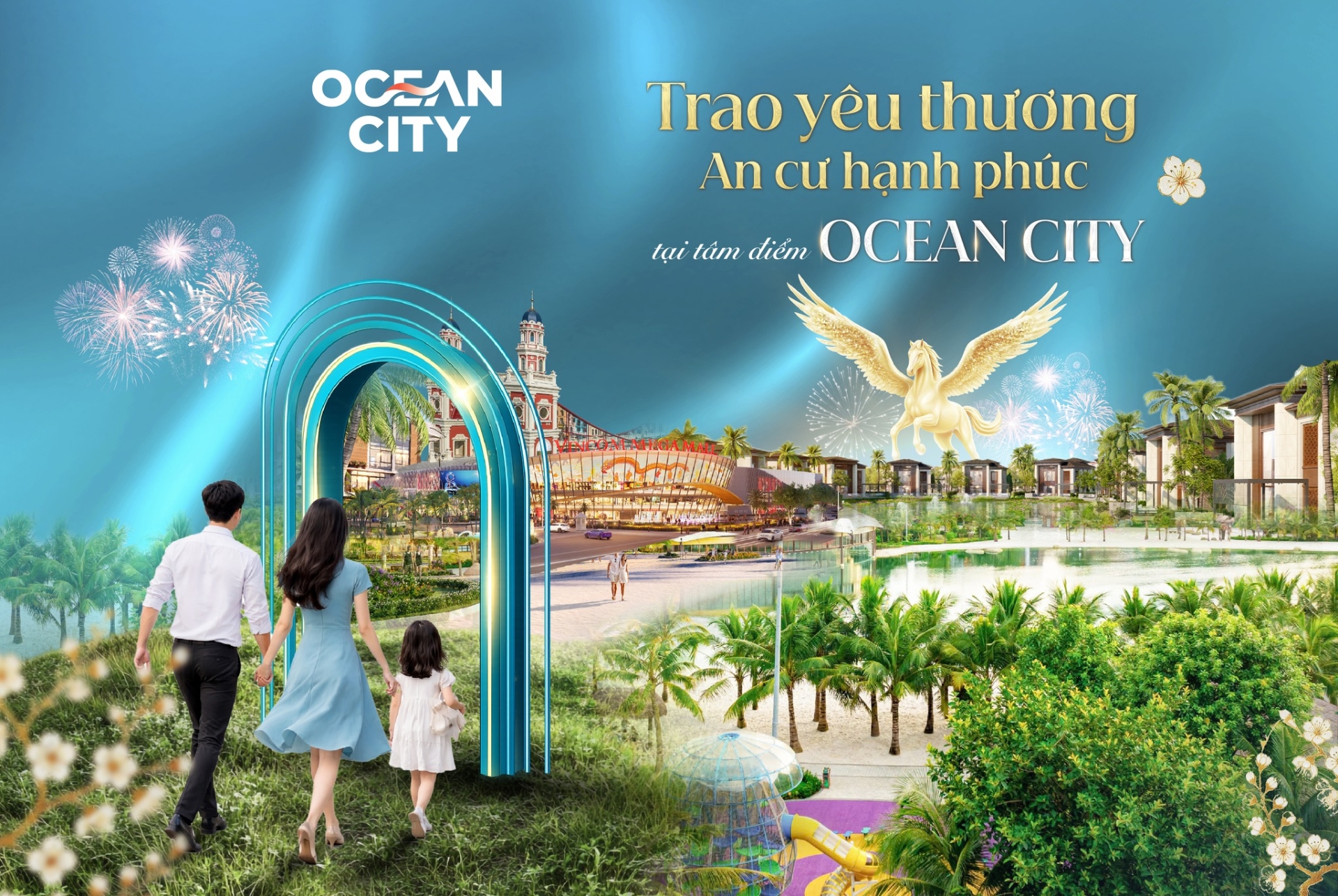 Trao gửi yêu thương – An cư hạnh phúc tại tâm điểm Ocean City