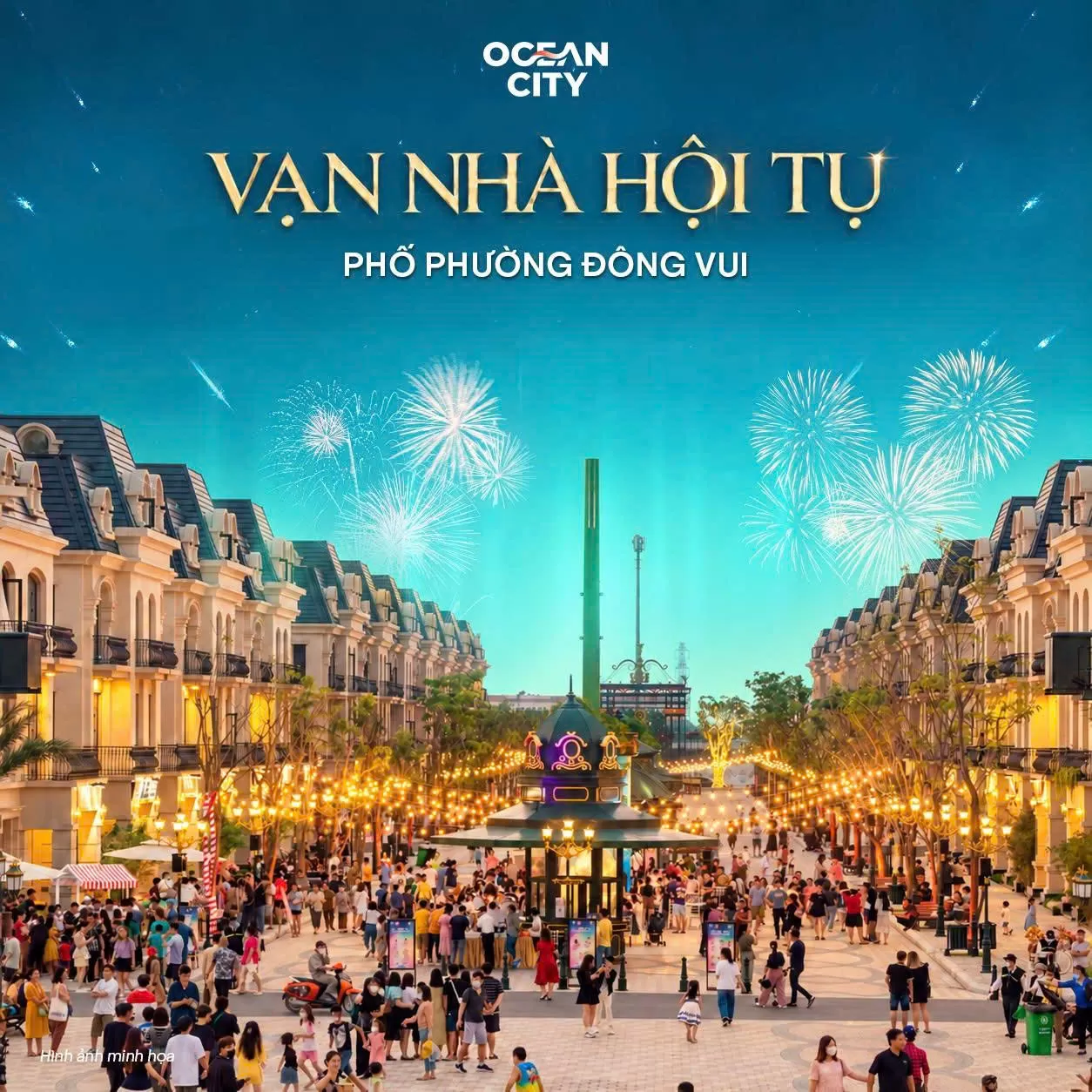 Vạn nhà hội tụ - Phố phường đông vui