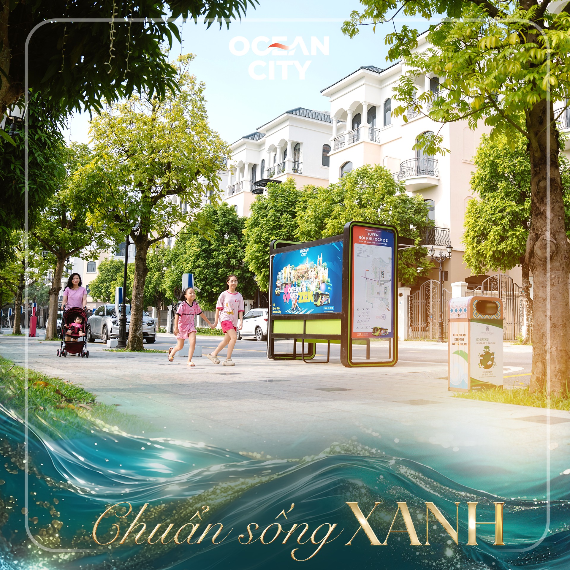 Ocean City - Thành phố biển của triệu nhịp sống xanh