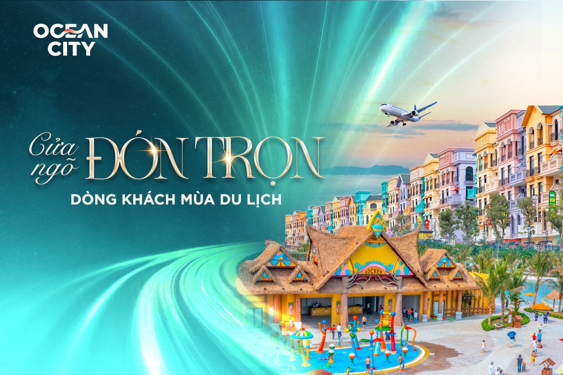 Ocean City - Cửa ngõ đón trọn dòng khách mùa du lịch