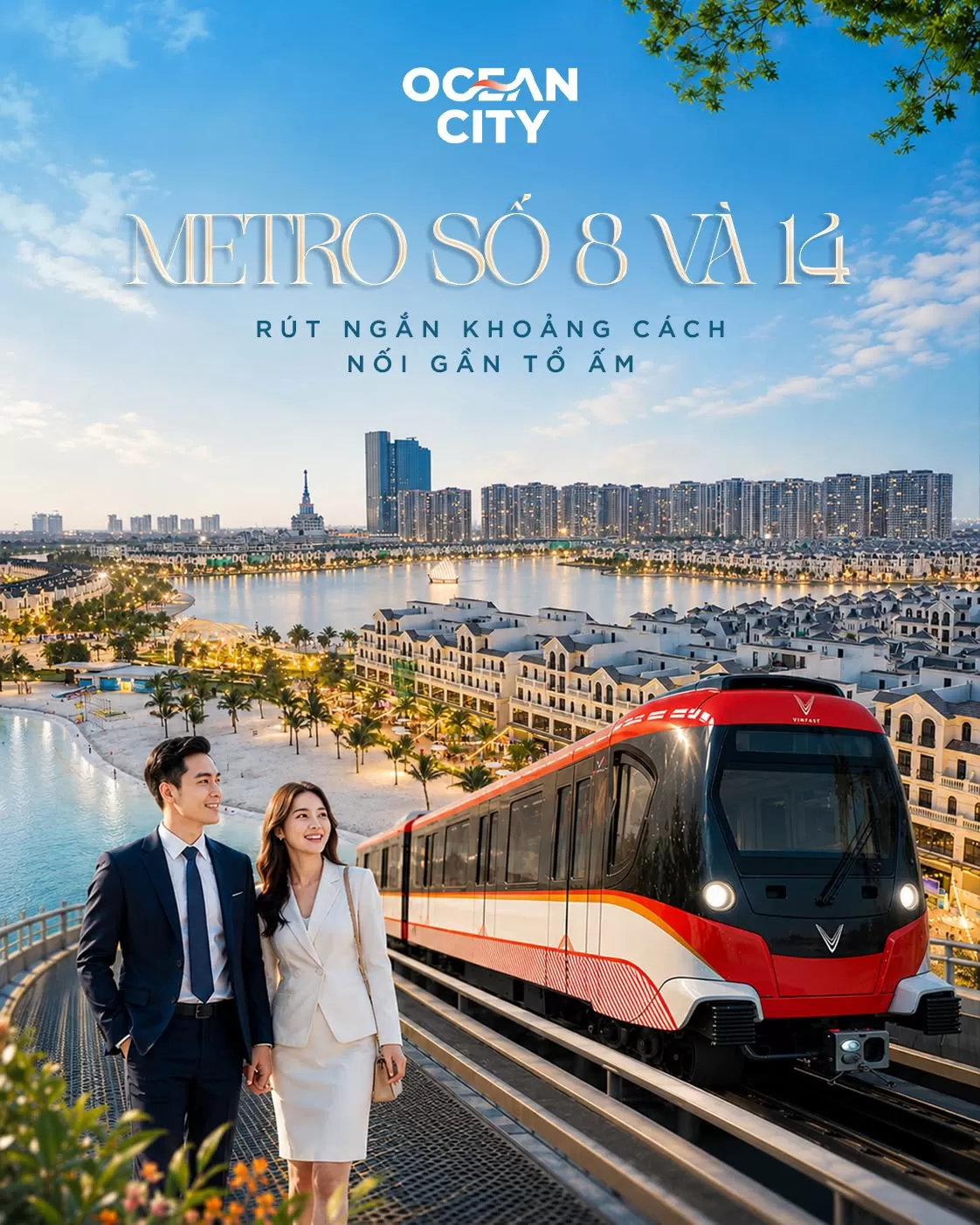 Metro số 8 và 14 - Rút ngắn khoảng cách, nối gần tổ ấm