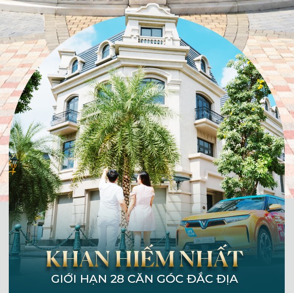 Biệt thự Đơn Lập Kinh Đô Ánh Sáng - Bizhome 3 chữ nhất