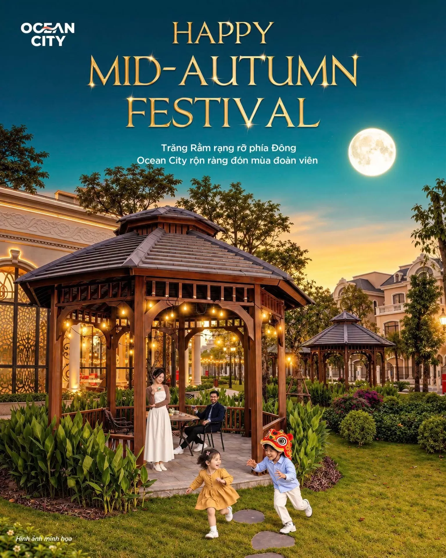 Trăng rằm rạng rỡ phía Đông - Ocean City rộng ràng đón mùa đoàn viên