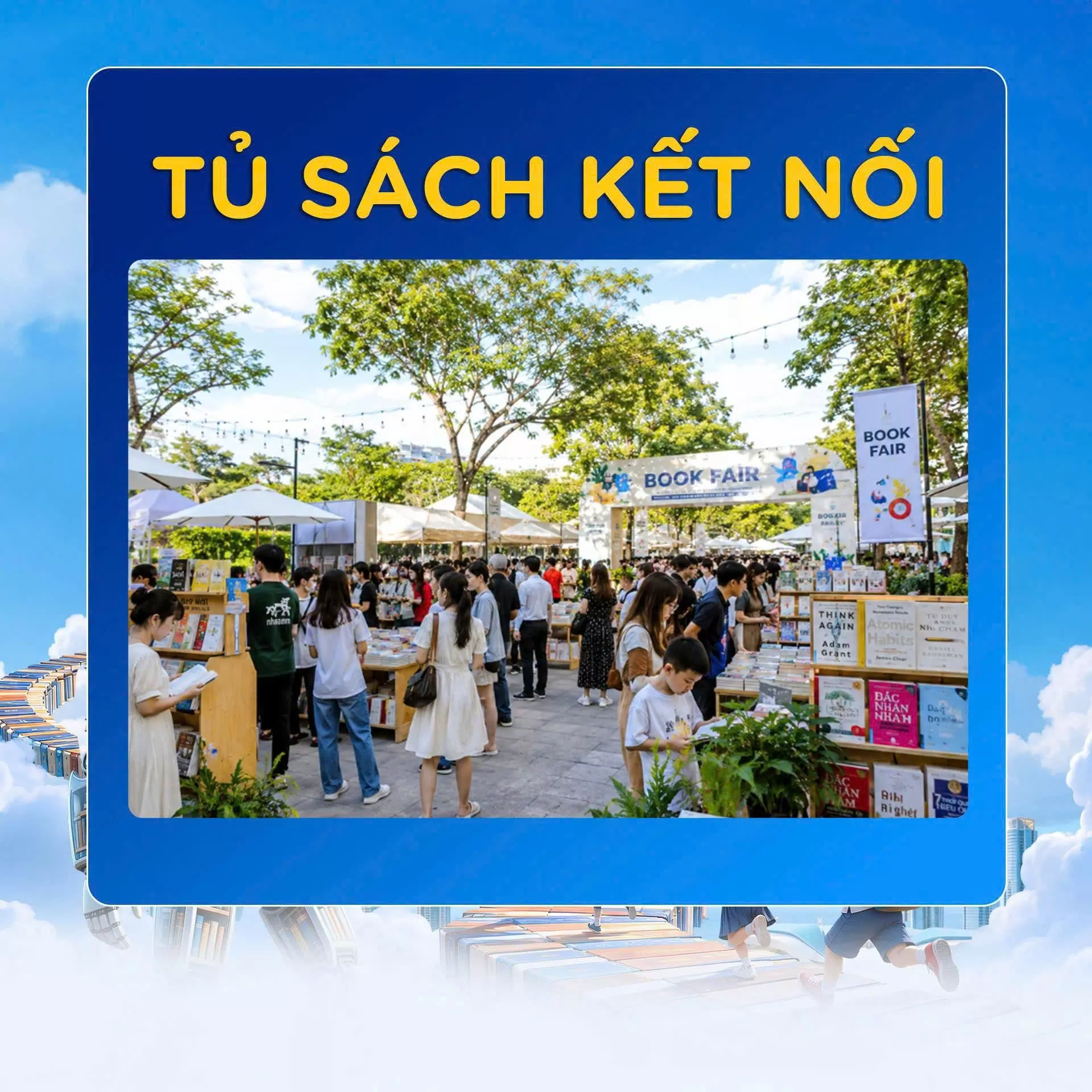 Đừng quên lịch hẹn - Mùa tựu trường này, mình cùng nhau đi hội sách nhé!