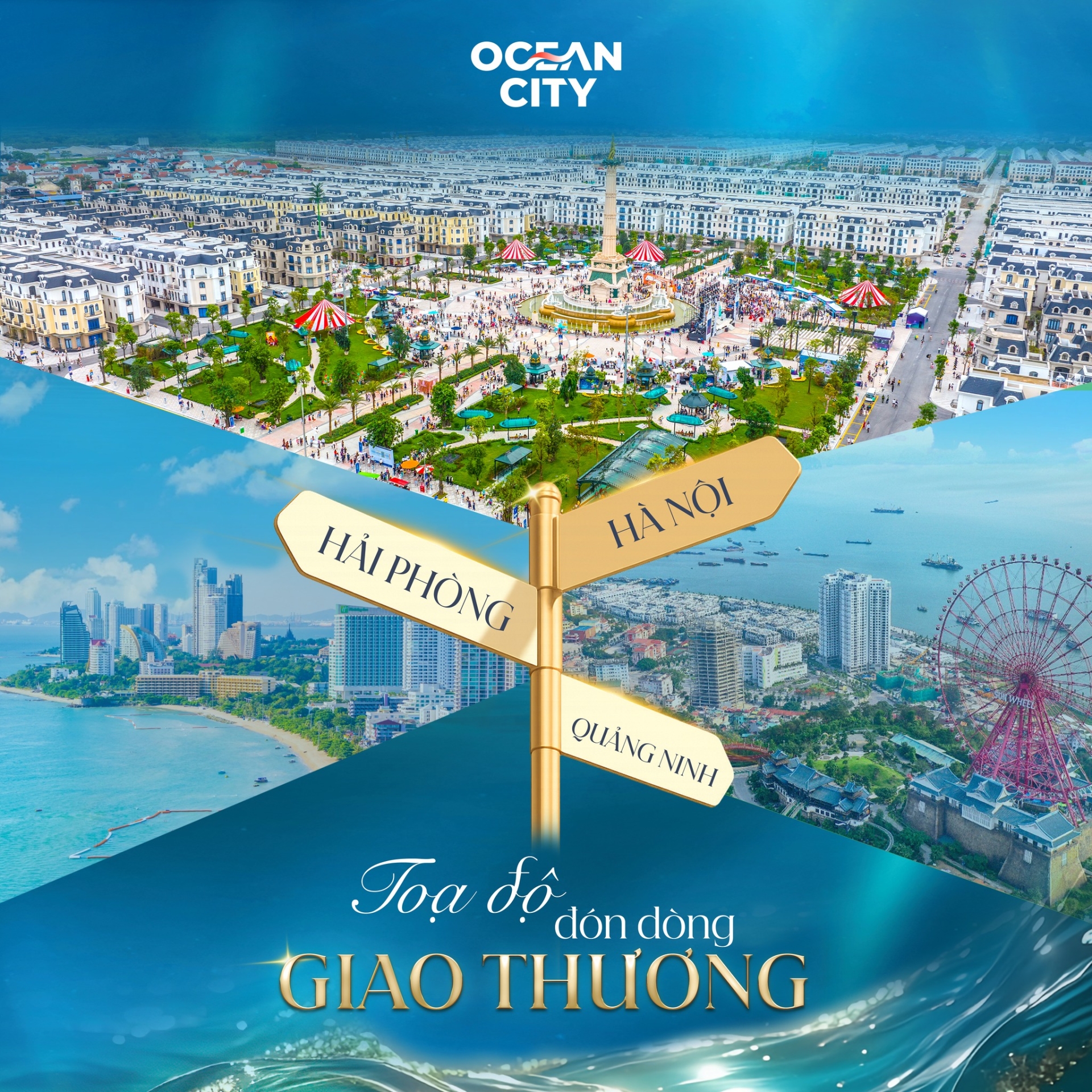 Ocean City - Cửa ngõ kết nối tam giác kinh tế trọng điểm