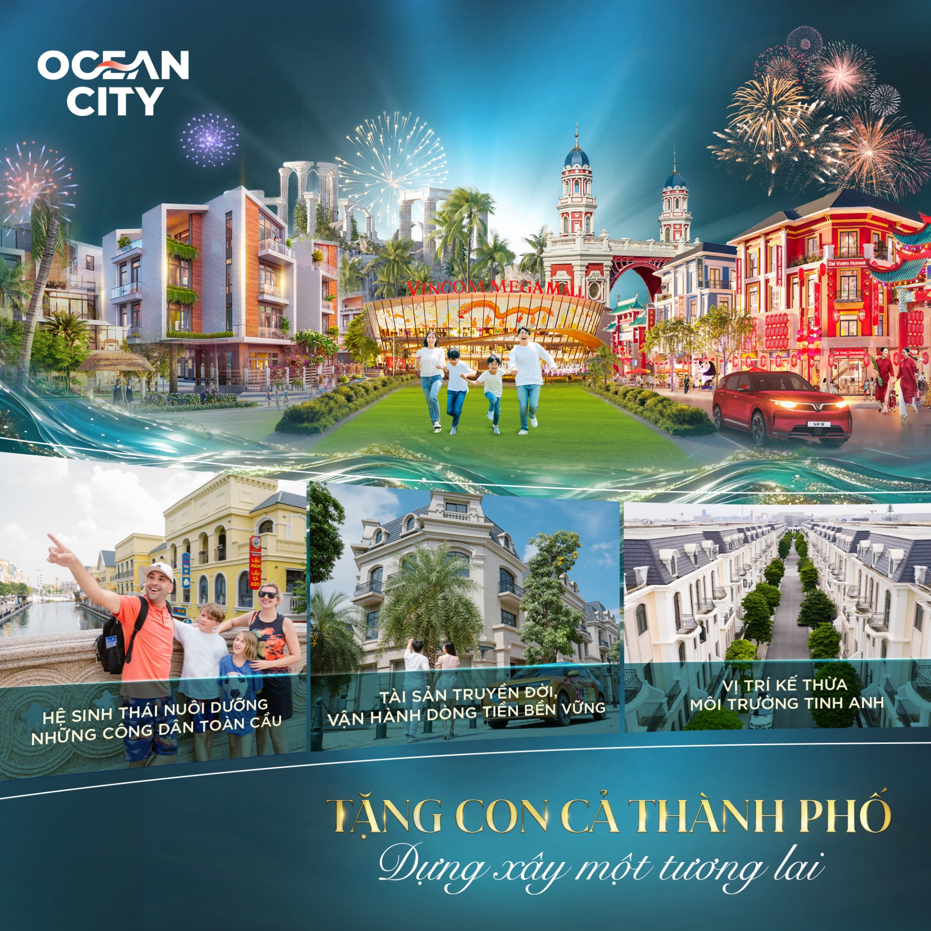 Tặng con cả Thành phố - Dựng xây một Tương lai