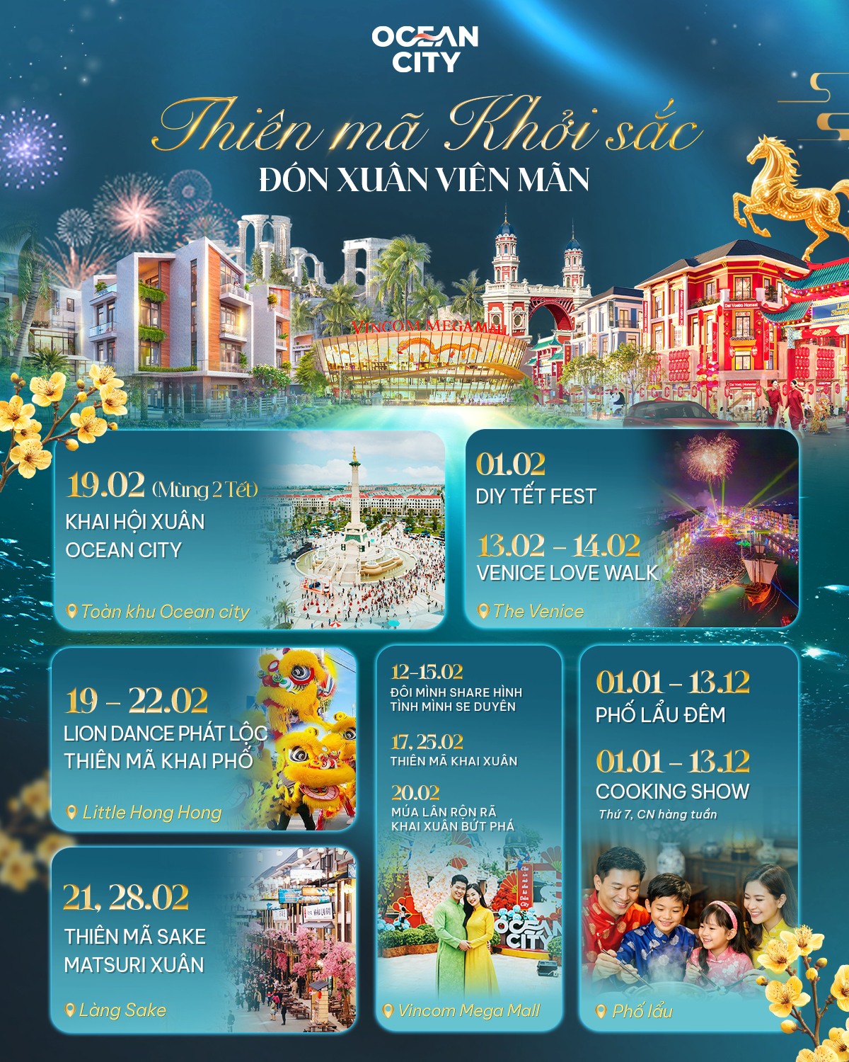 Thiên Mã khởi sắc - Đón Xuân viên mãn