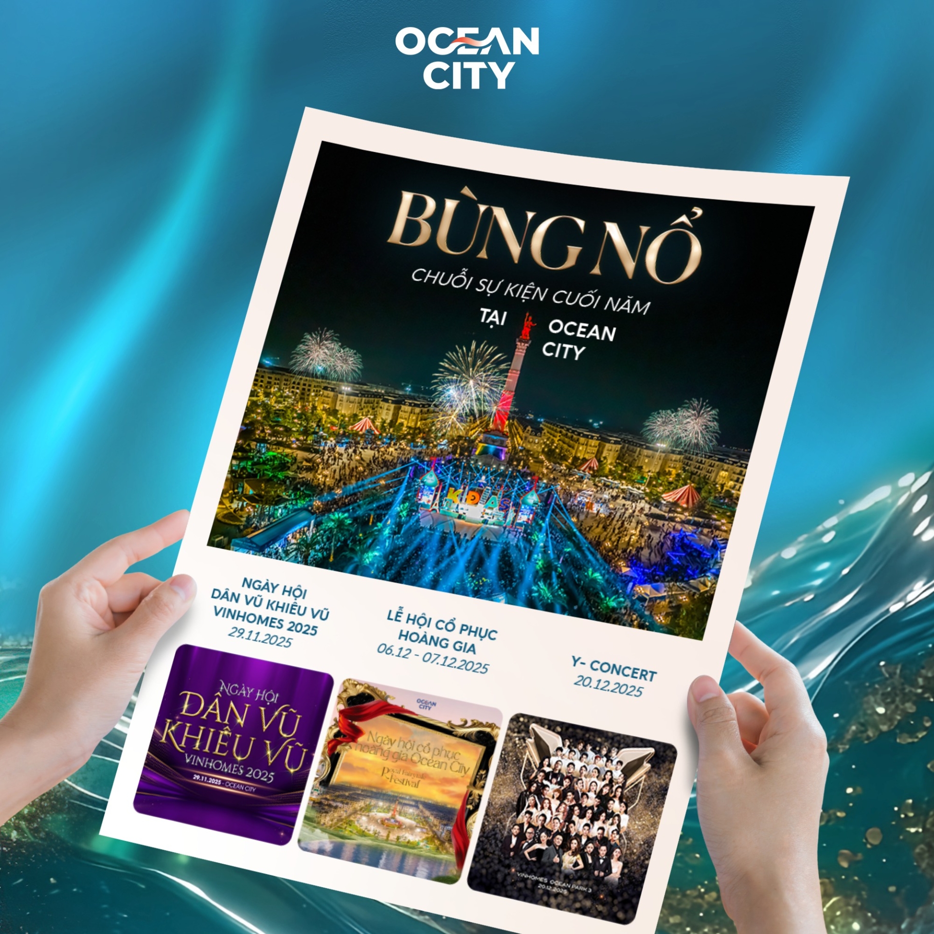 Bùng nổ chuỗi sự kiện cuối năm cùng Ocean City