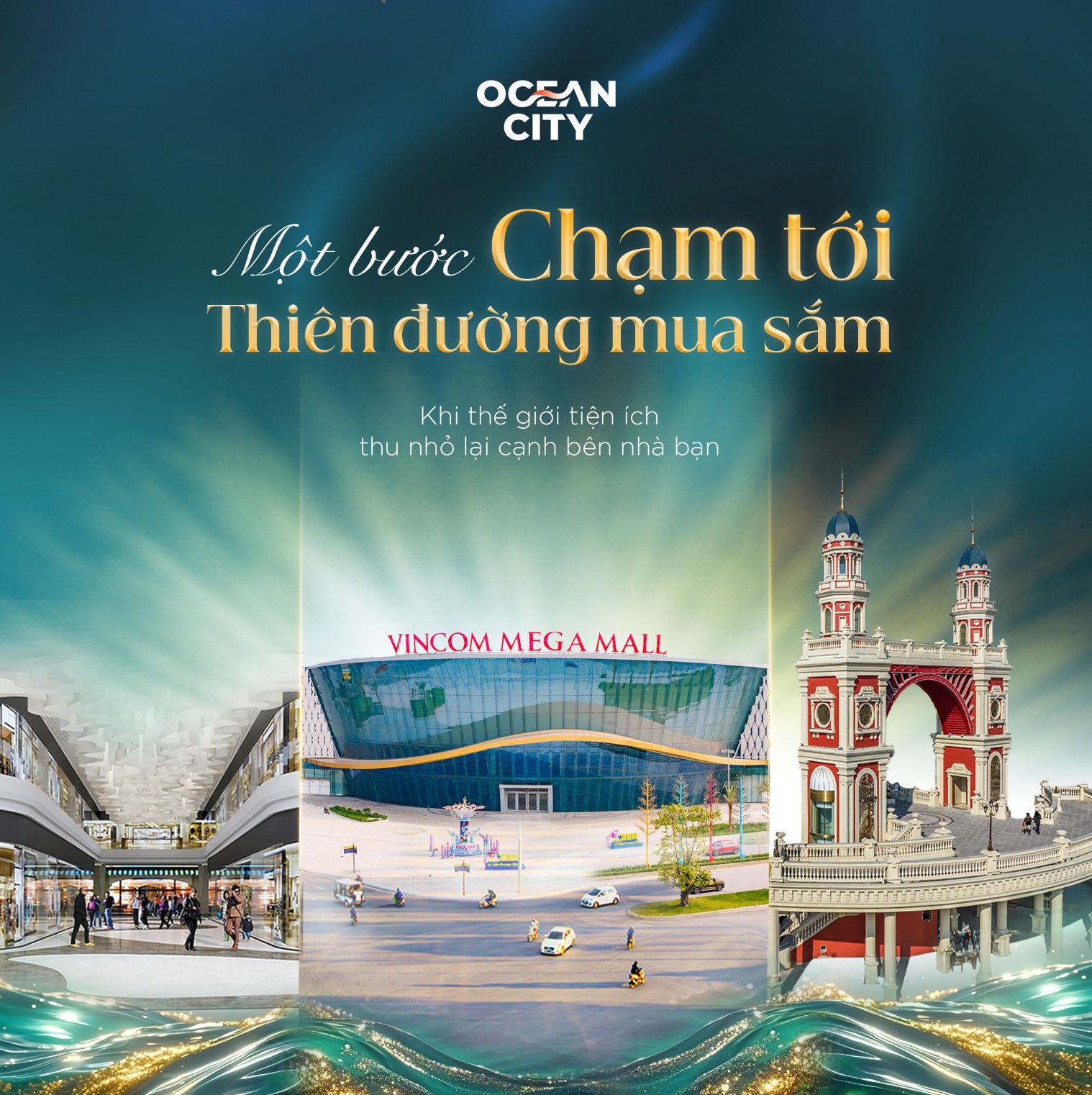 Nhịp sống liền mạch - Tiện ích đầy đủ với Mega Mall gần kề