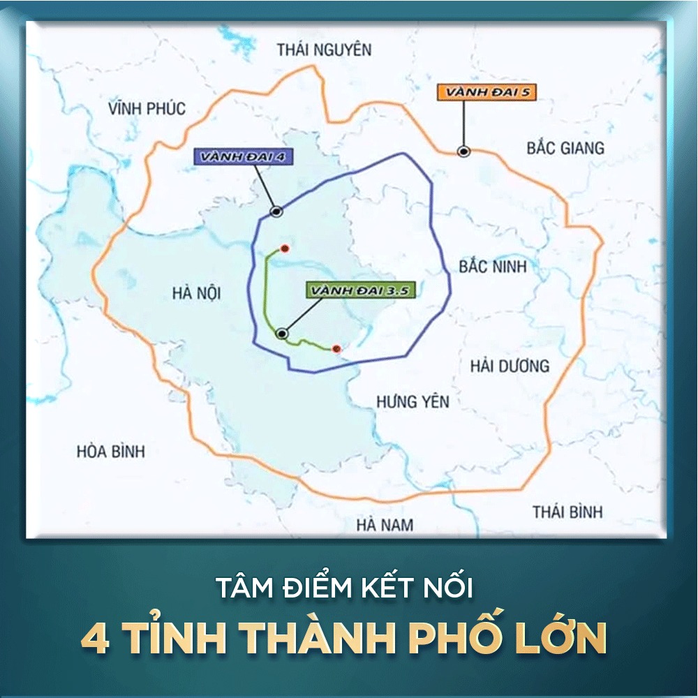 Ocean City - Hưởng lợi vượt trội từ vành đai 3.5 và vành đai 4
