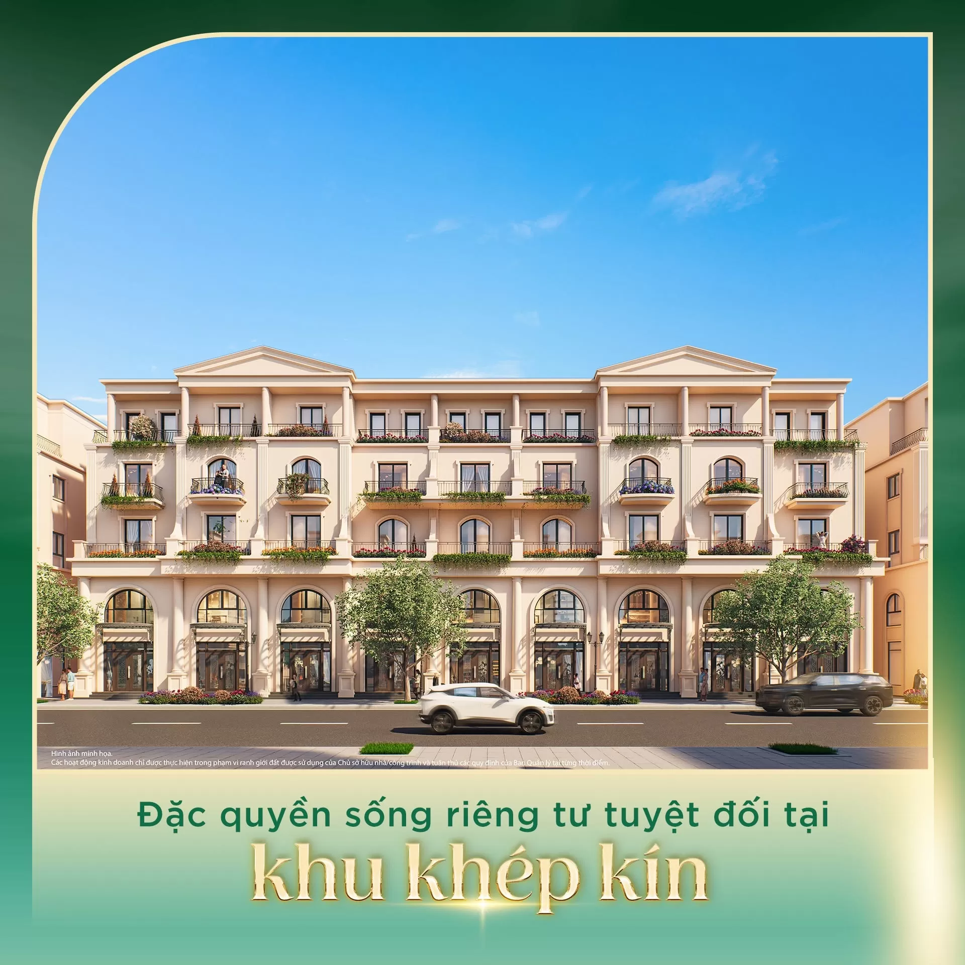 Kiến tạo di sản gia đình từ không gian nhà vườn Green Garden Homes