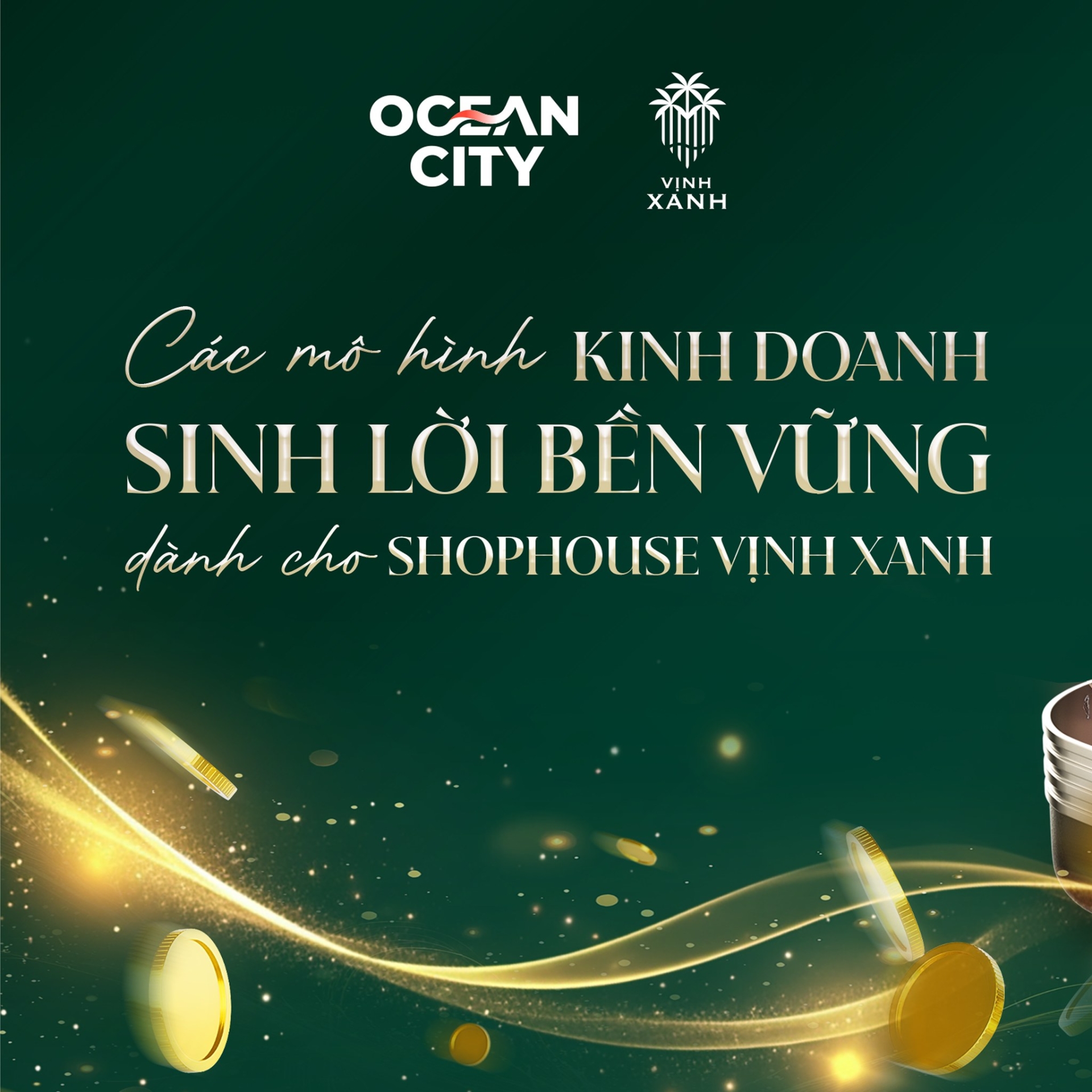 Các mô hình kinh doanh sinh lời bền vững dành cho Shophouse Vịnh Xanh