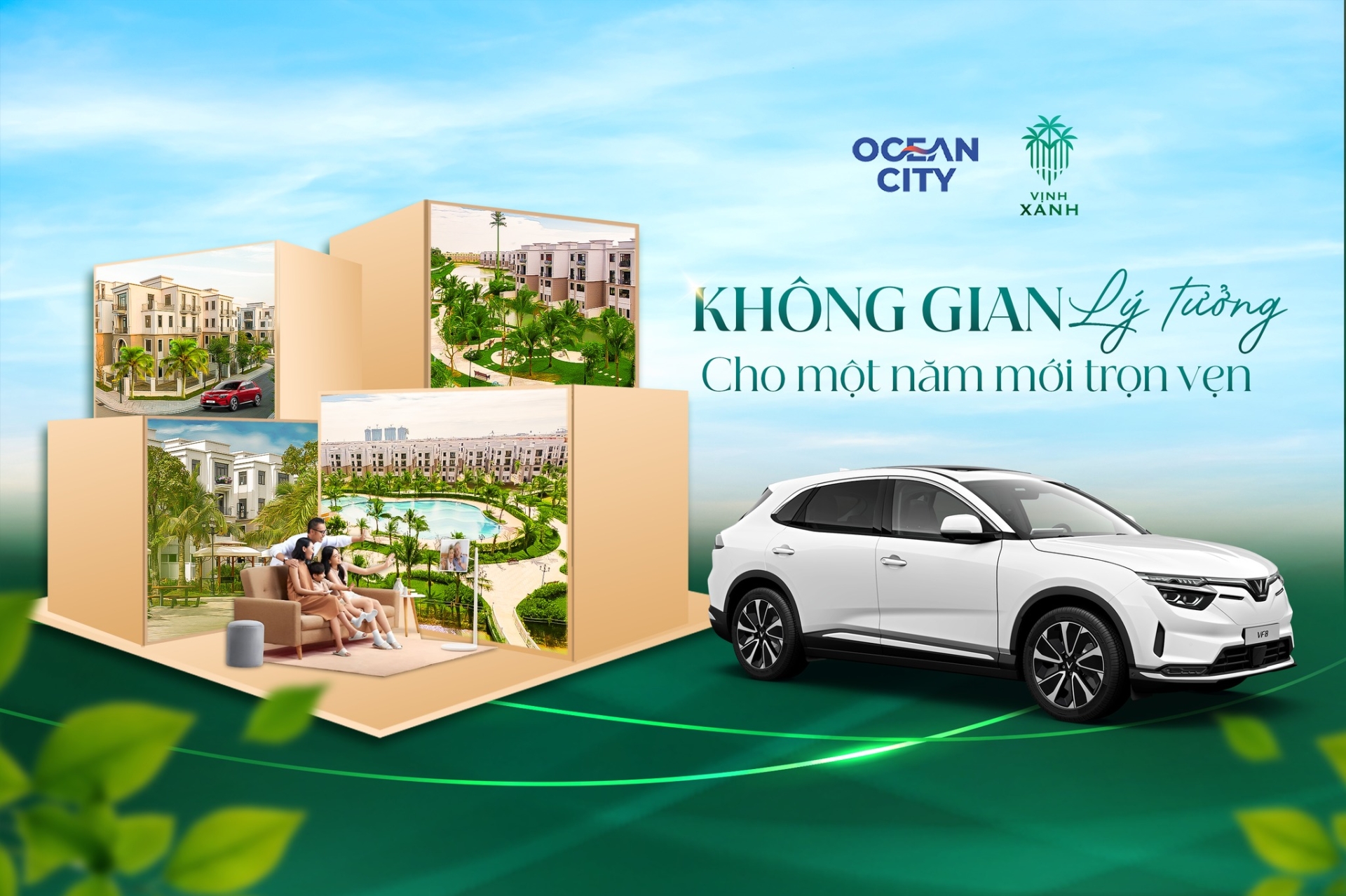 Không gian lý tưởng cho một năm mới trọn vẹn