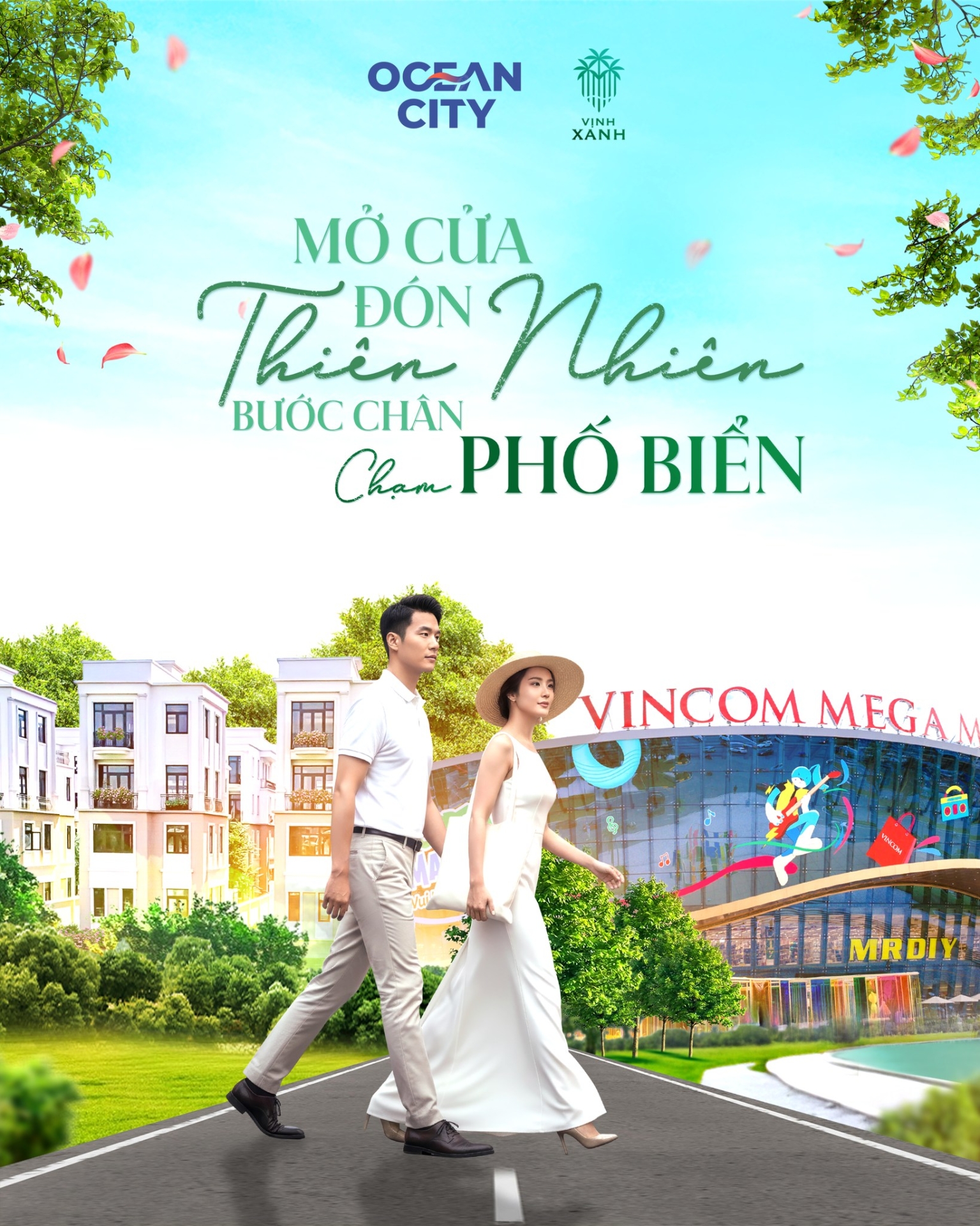 [Bất Động Sản 68 - batdongsan68.vn] Vinhomes Ocean Park 2 - Vinhomes Ocean Park 3: Đến với “thiên đường riêng” Vịnh Xanh, bạn sẽ được trải nghiệm sống nơi thiên nhiên và phố biển giao hòa trong từng nhịp thở. Chỉ cần mở cửa, cư dân đã thấy mình được bao bọc bởi gió sông, ánh sáng dịu nhẹ và những mảng xanh dịu mát; và cũng chỉ một bước chân, nhịp sống tiện nghi của phố biển đã ngay trước mắt.