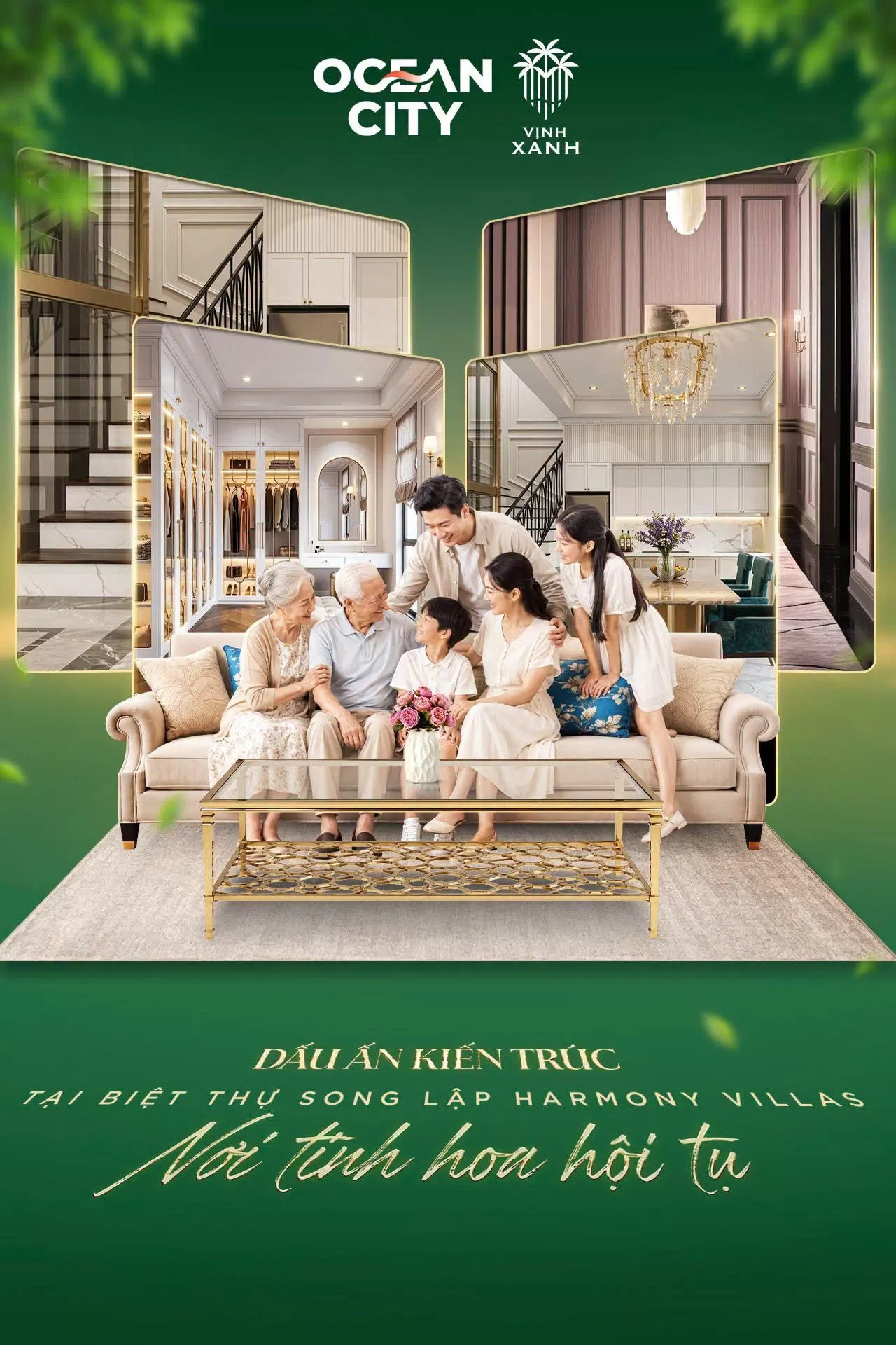 Dấu ấn kiến trúc tại biệt thự song lập Harmony Villas - Nơi tinh hoa hội tụ