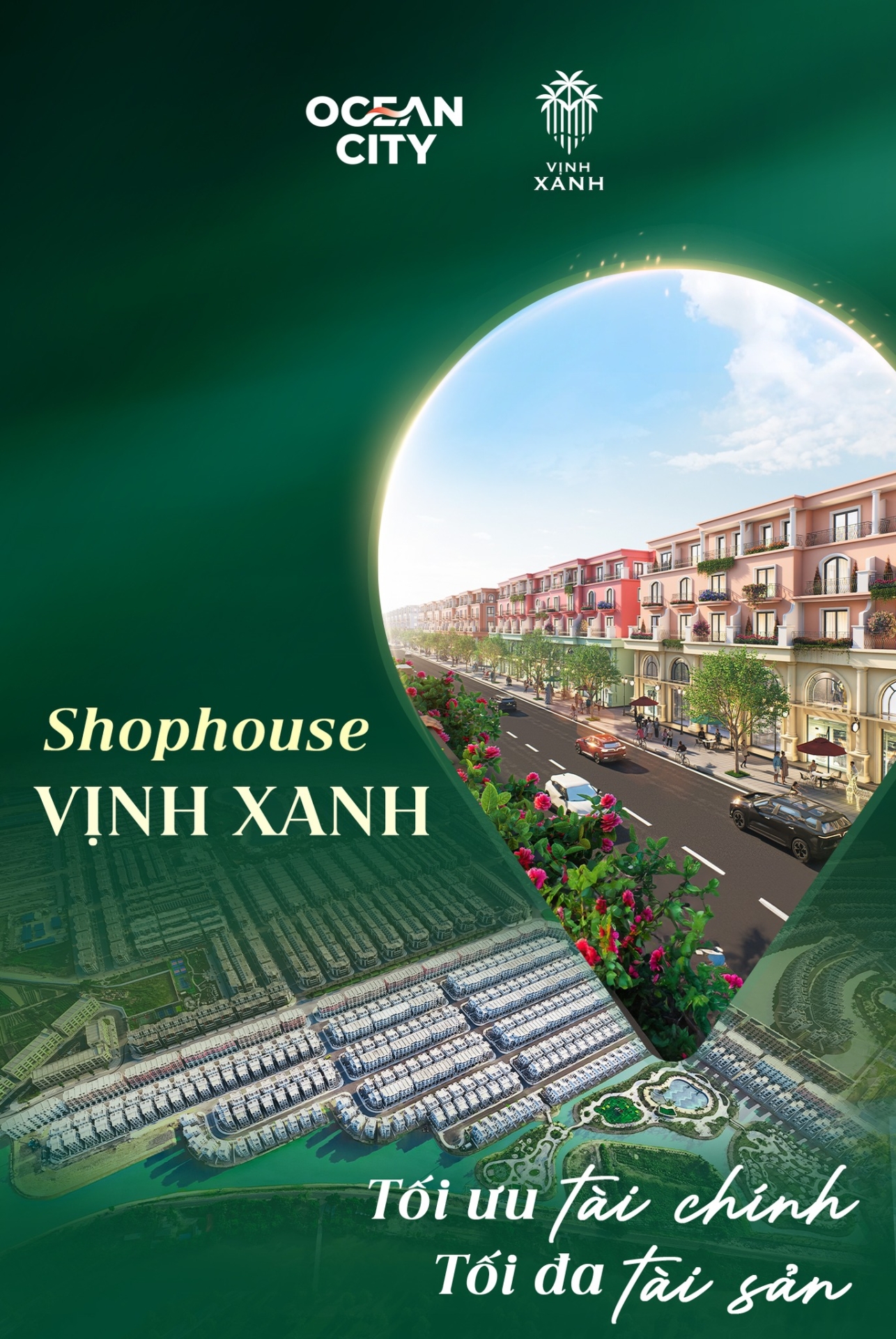 Shophouse Vịnh Xanh: Tối ưu tài chính, tối đa tài sản