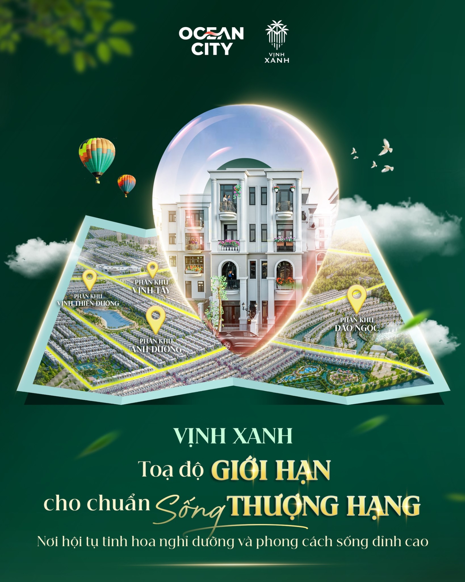 Vịnh Xanh -  Tọa độ giới hạn cho chuẩn sống thượng hạng