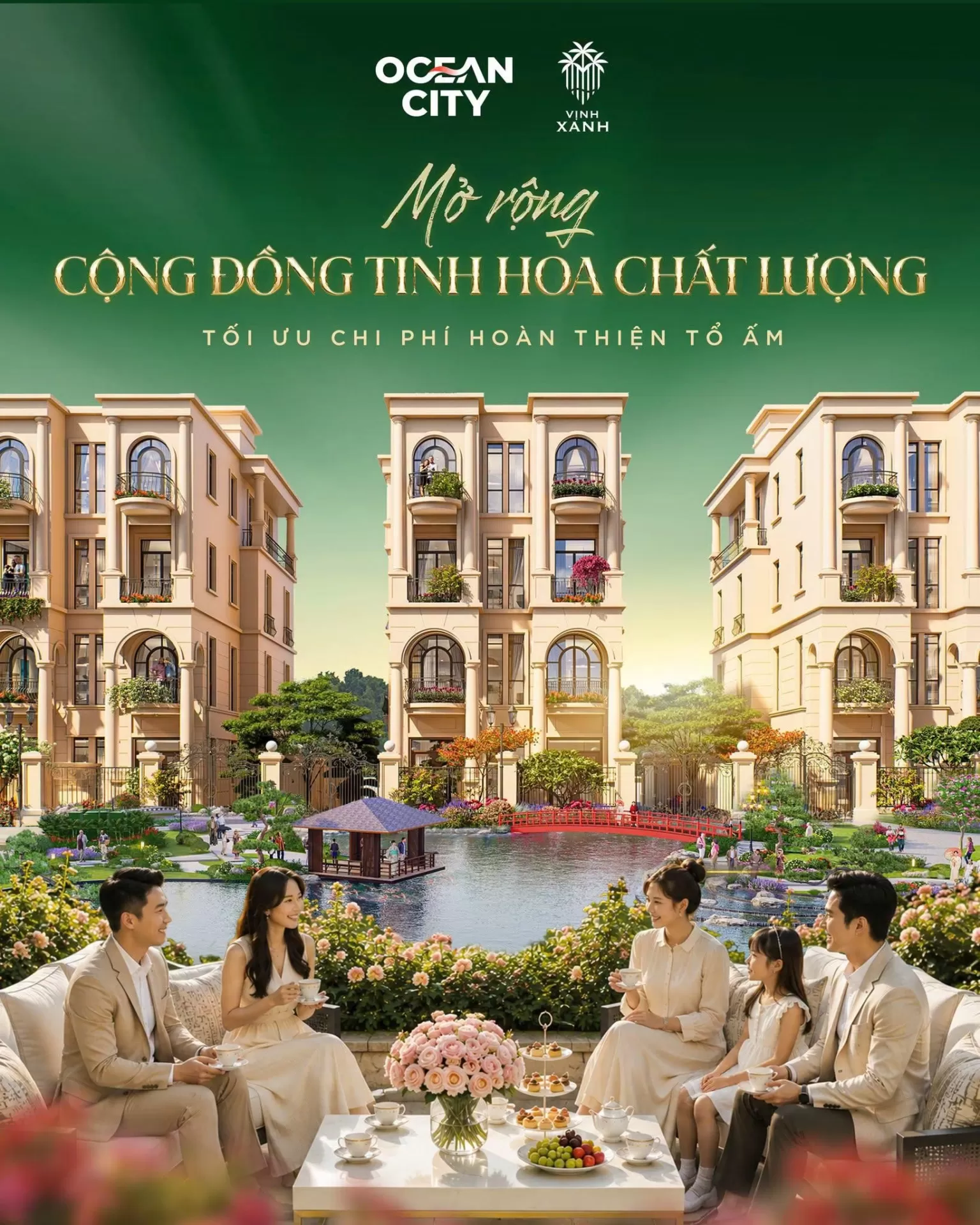 Khám phá đặc quyền gia nhập cộng đồng cư dân tinh hoa tại Vịnh Xanh Ocean City. Nhận ngay thưởng kết nối lên đến 1,5% khi giới thiệu thành công sản phẩm!