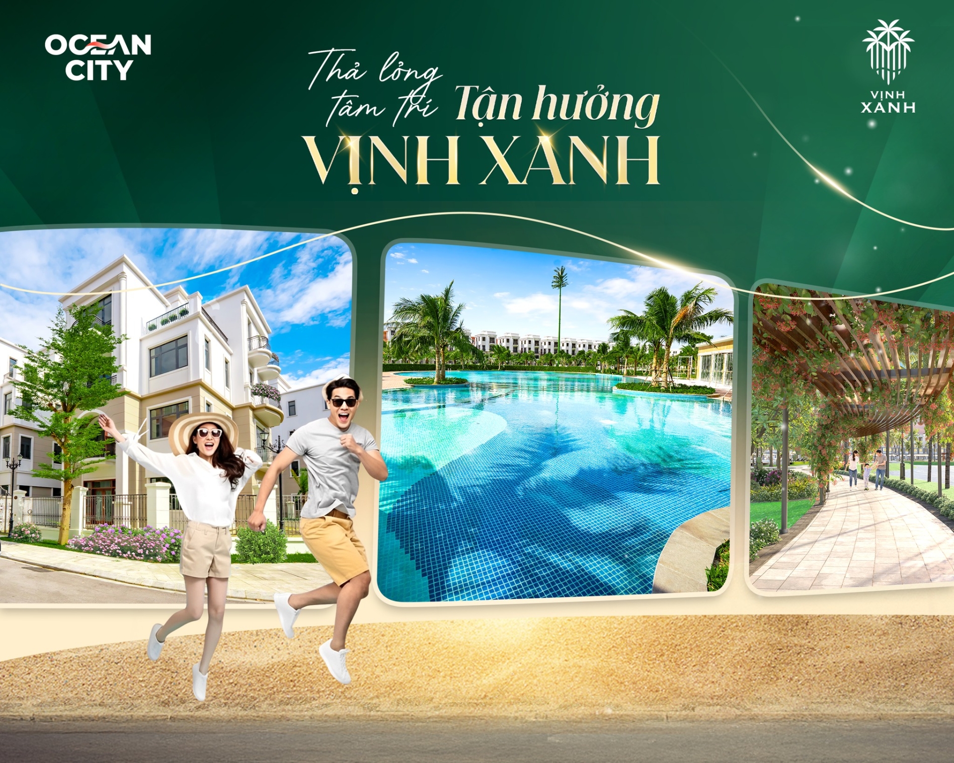 Thả lỏng tâm trí, tận hưởng Vịnh Xanh