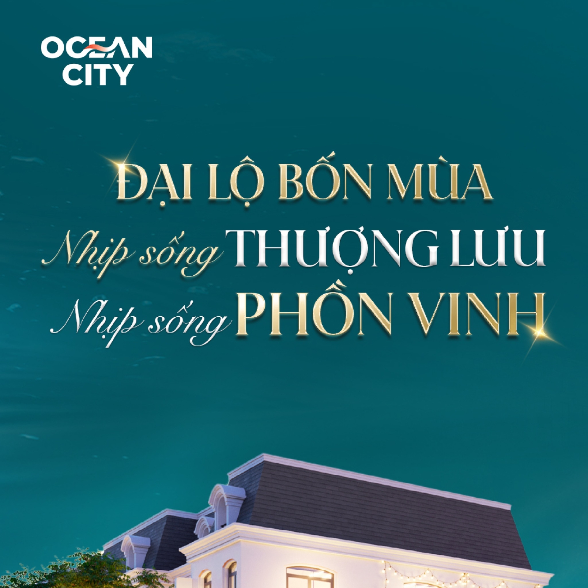 Đại lộ Bốn Mùa - Nhịp sống Thượng Lưu hòa nhịp sóng Phồn Vinh
