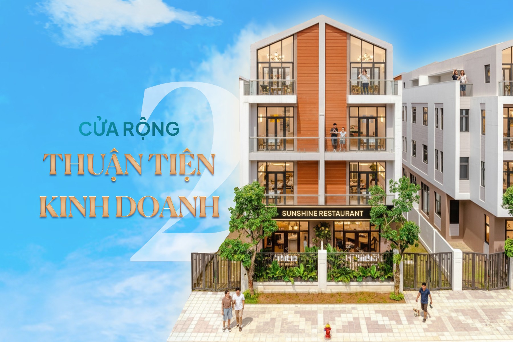 Biệt thự Ánh Dương - Phong cách kiến trúc hiện đại