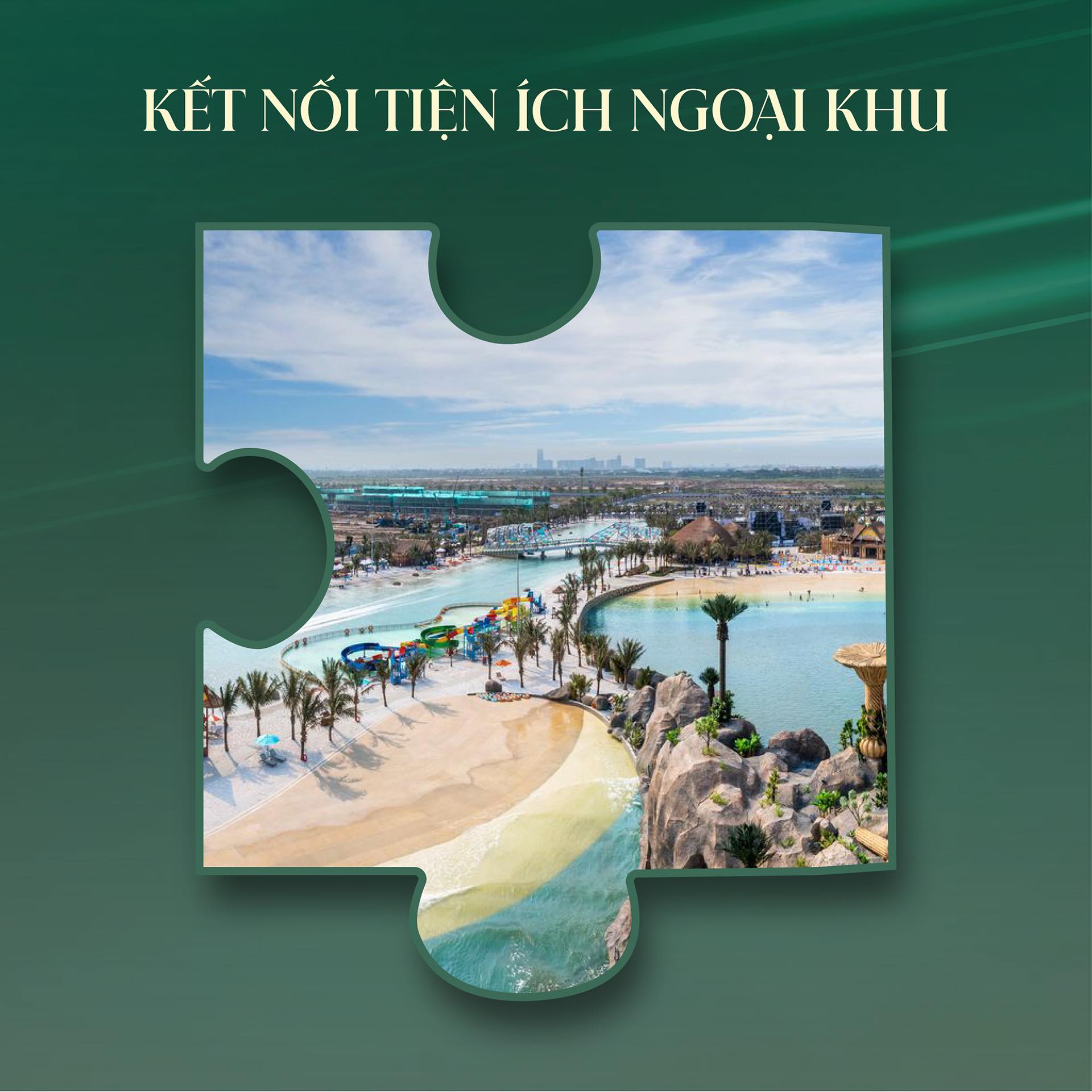 Kết nối - Mảnh ghép vàng tăng giá Compound Vịnh Xanh