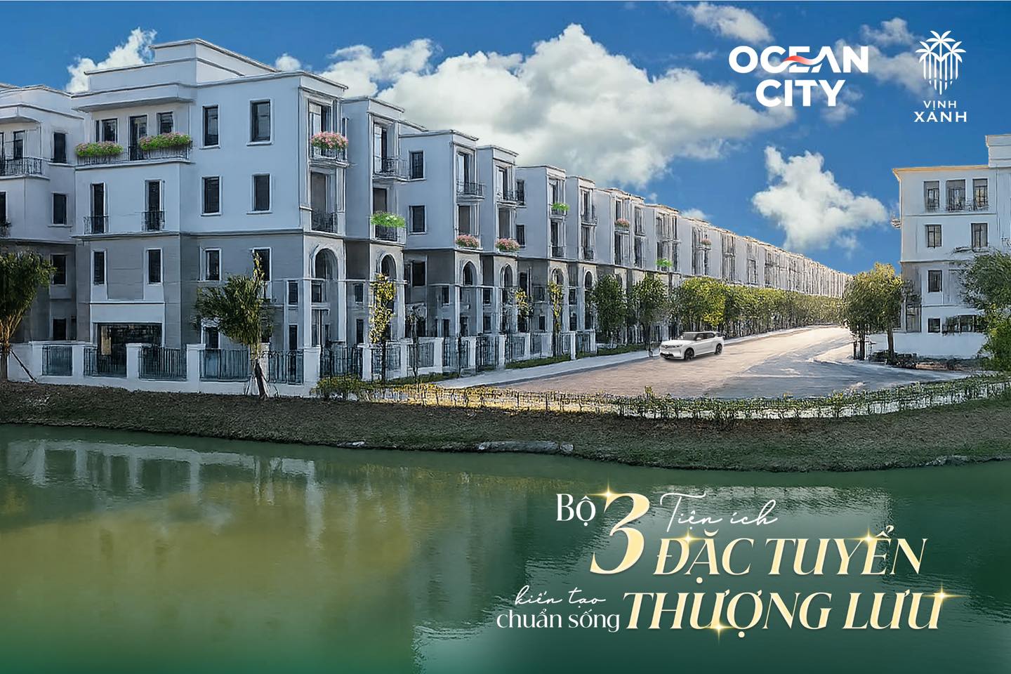 Bộ ba đảo tiện ích đặc quyền - Chuẩn sống thượng lưu dành riêng cho cư dân Vịnh Xanh