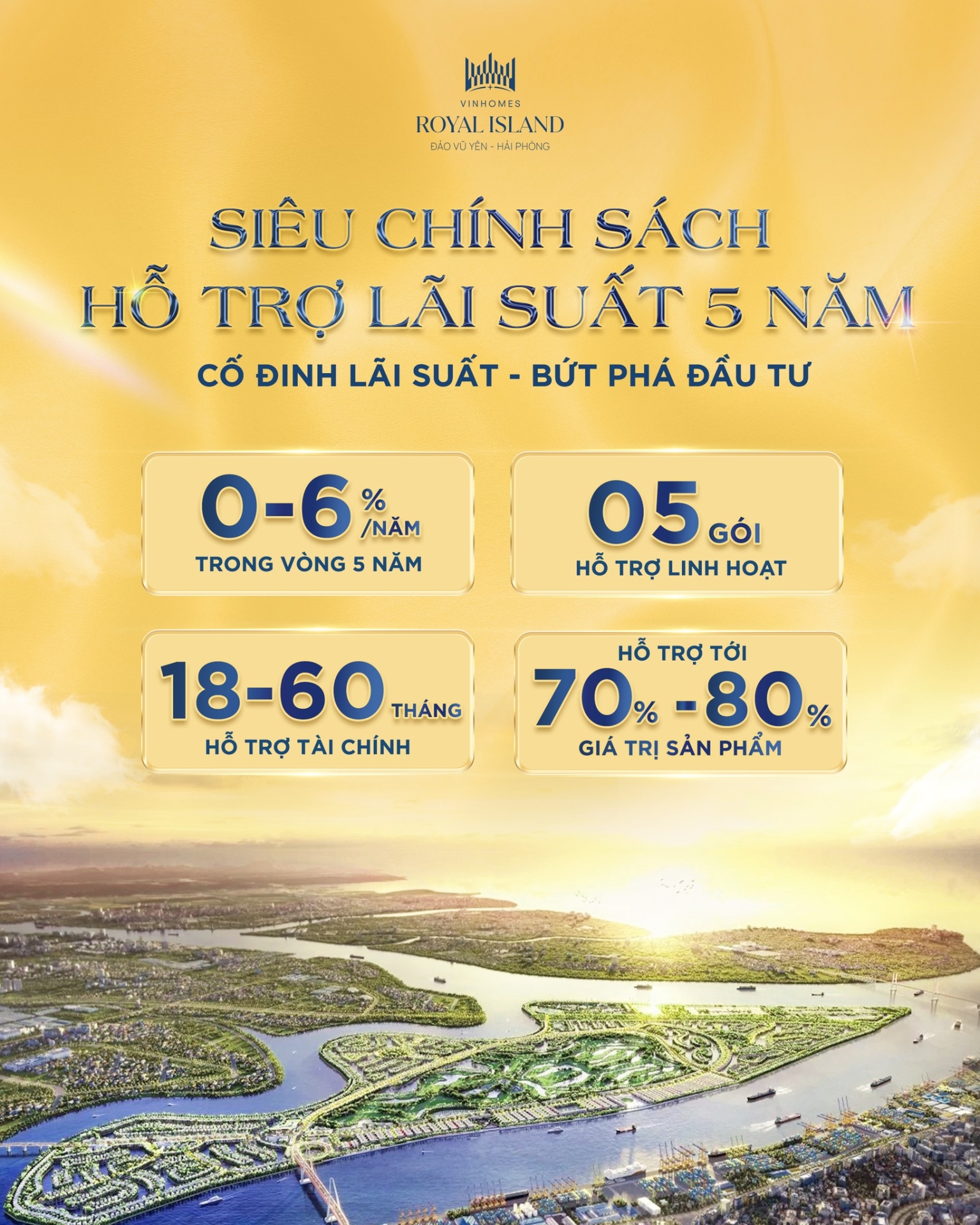 Chính sách bán hàng Vinhomes Royal Island